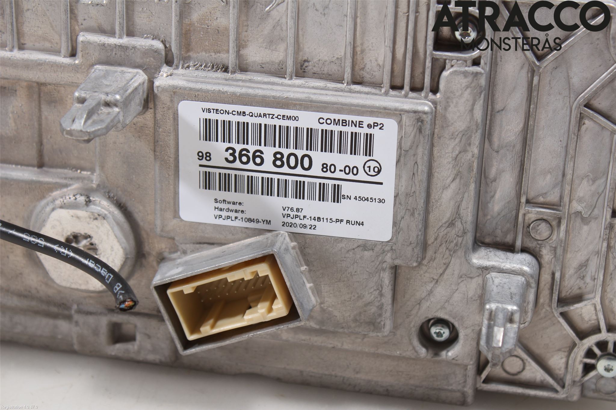 Peugeot 208/E-208 20- Instr Kombinert
