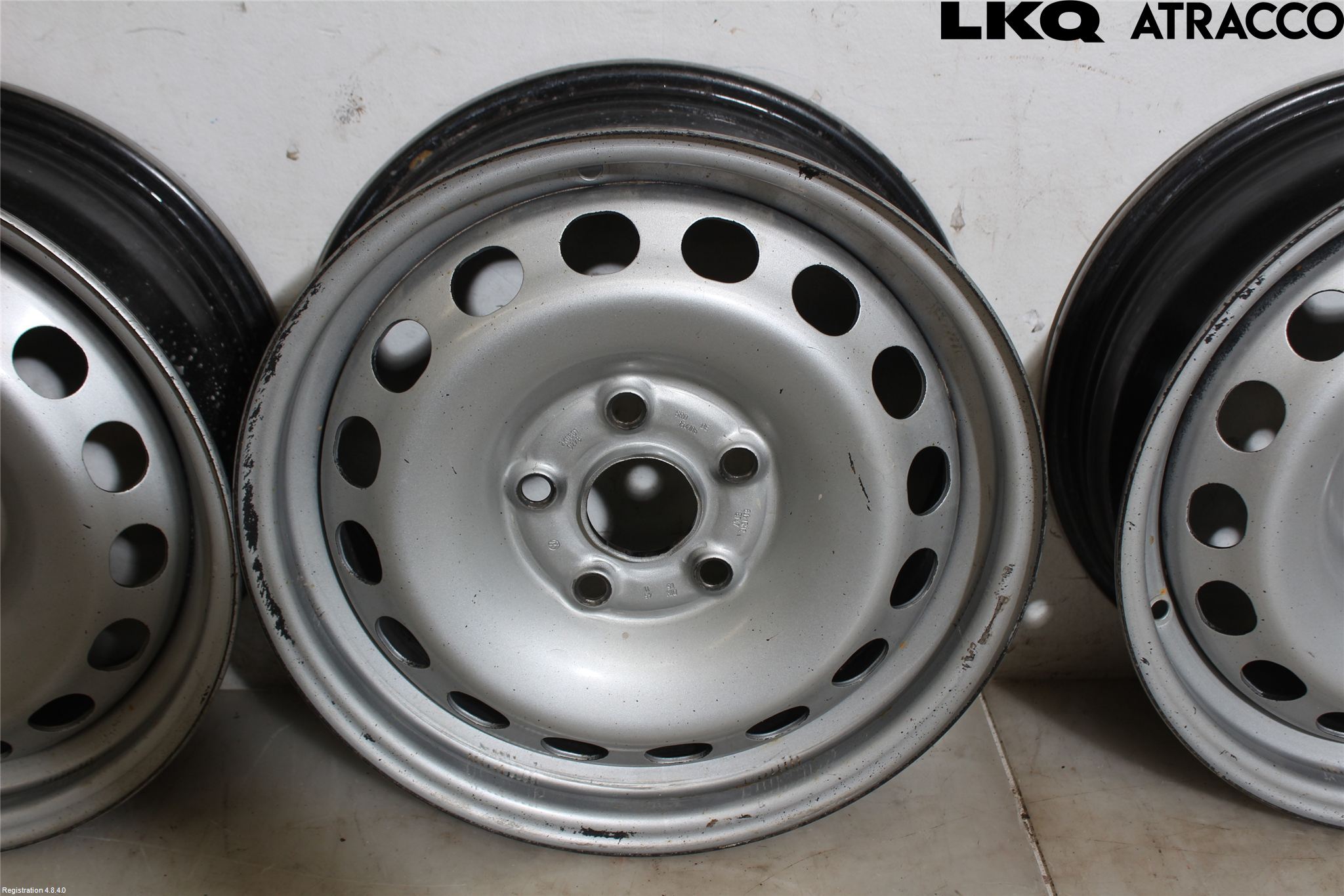 Volkswagen VW CADDY 11-15 Felg Stål Sett 4Stk