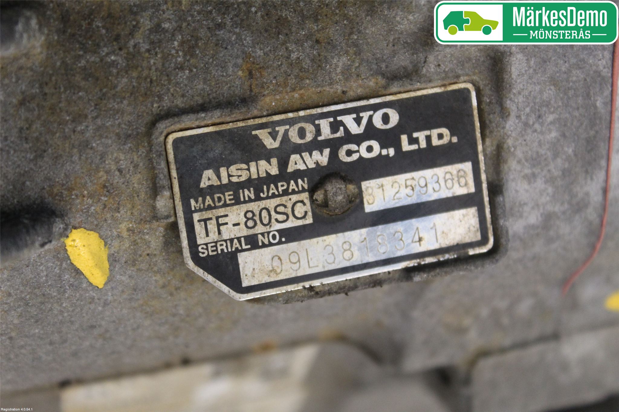 Volvo V70 08-13 Gearkasse Automat