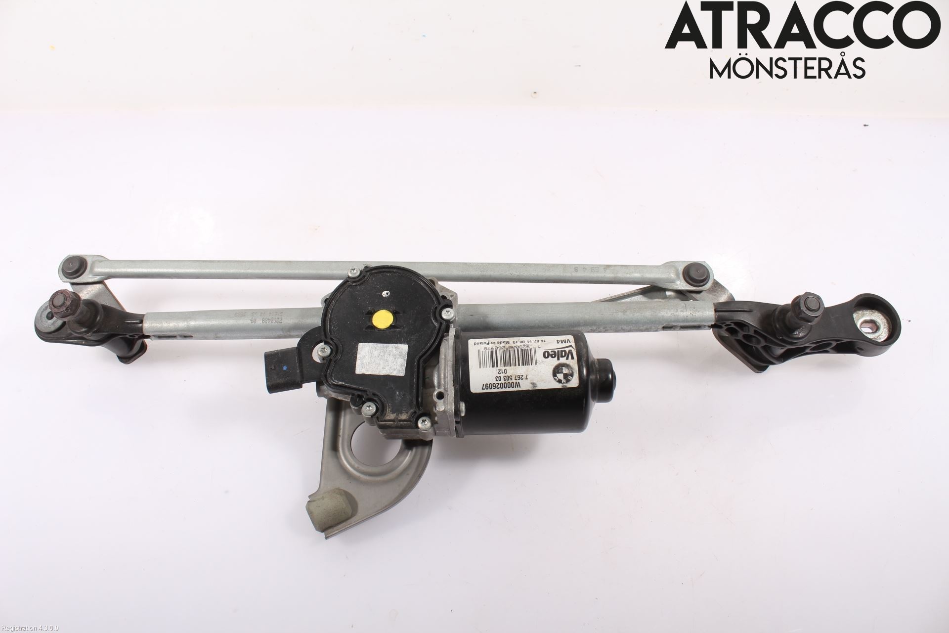BMW 4 F32/F33/F82/F83 13-20 Viskeroverføring Frontrute