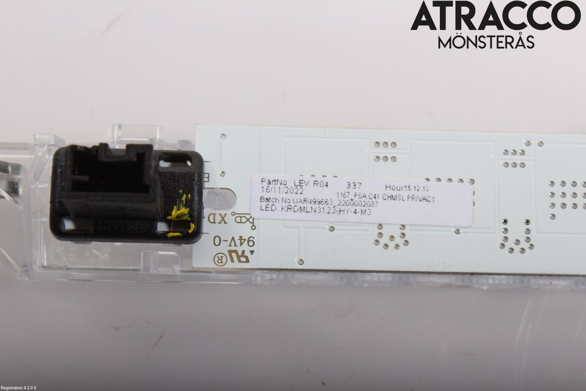Citroen C4/E-C4 C4X/E-C4X III 21- Bremselys Bakrute