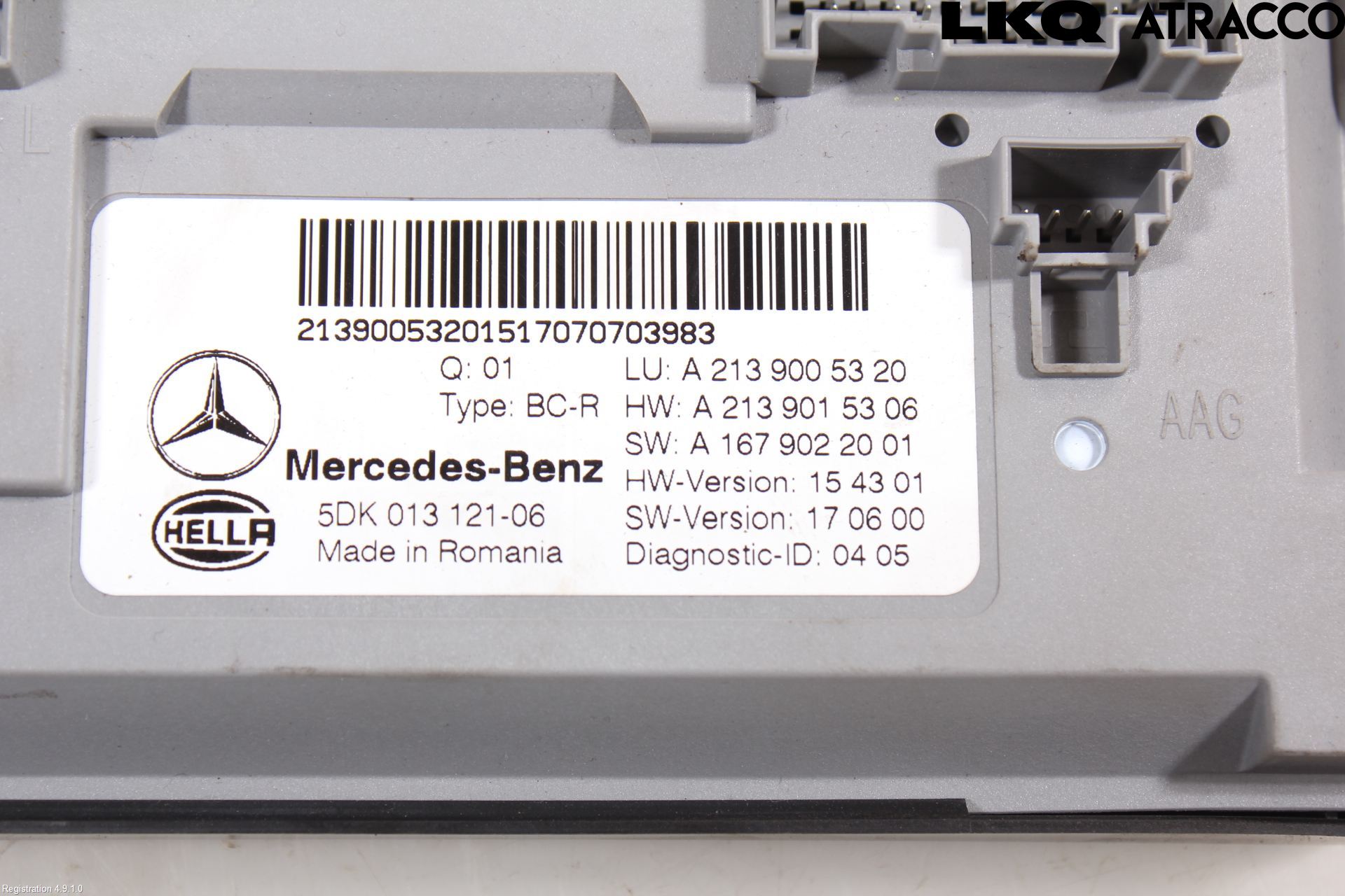 Mercedes-Benz MB E-KLASS (W213) 16-23 Styreenhet Øvrig
