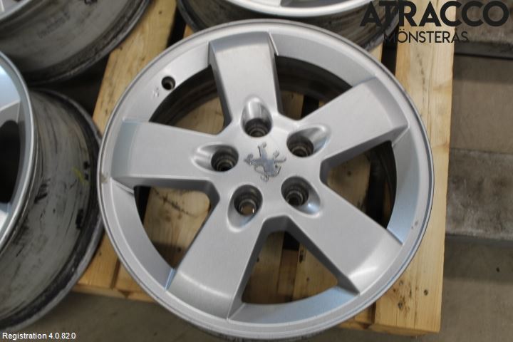 Peugeot 407 Felg Aluminium Sett 4Stk