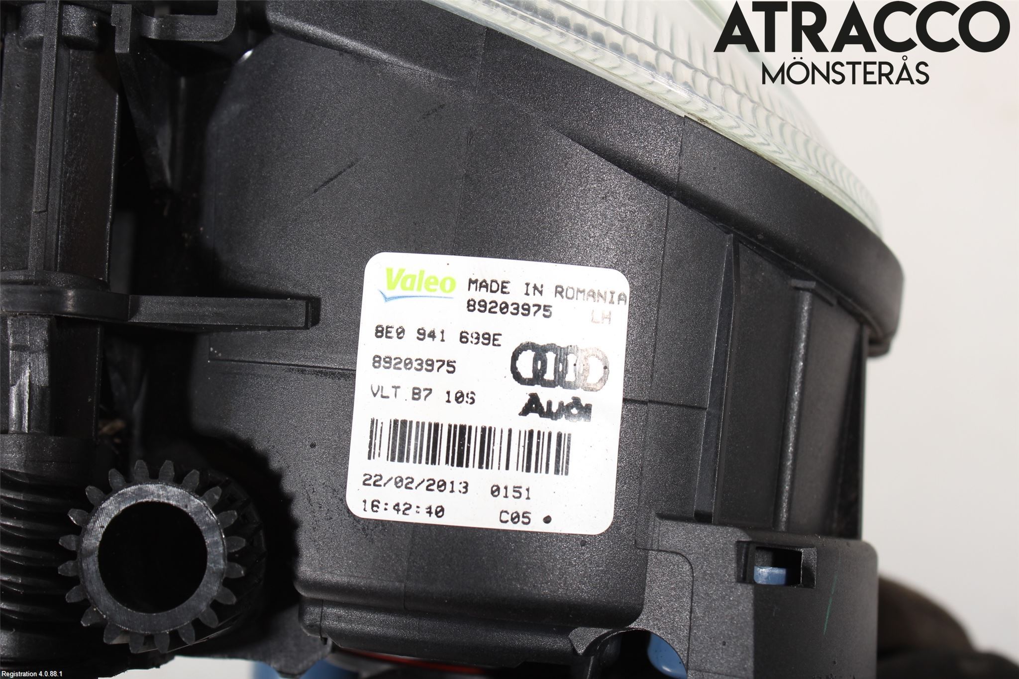 Audi A4/S4 05-07 Frontlykt-Kurve-Tåkelys