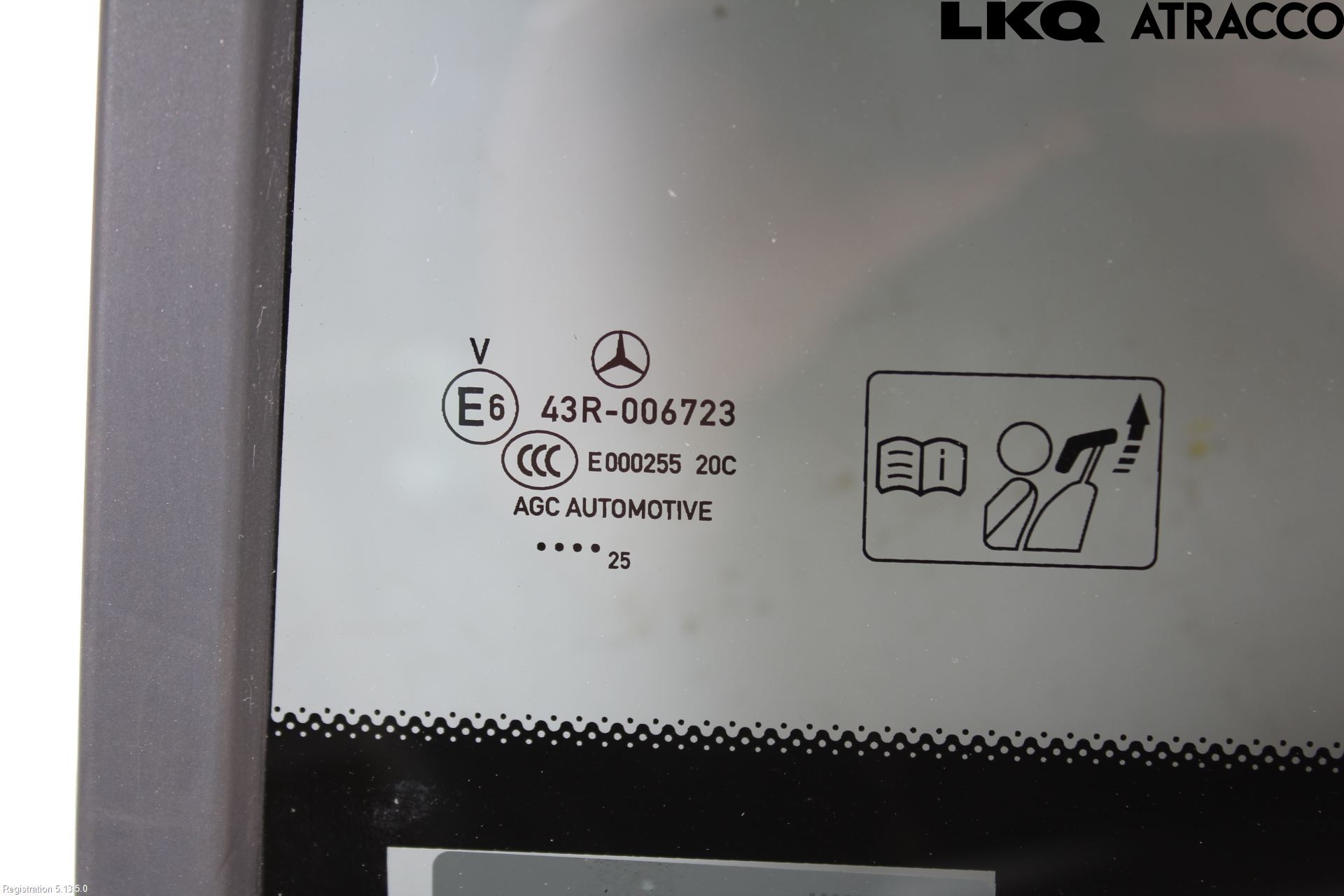 Mercedes-Benz MB A-KLASS (W177) 18- Dørrute Bak Vens Trekant 4D