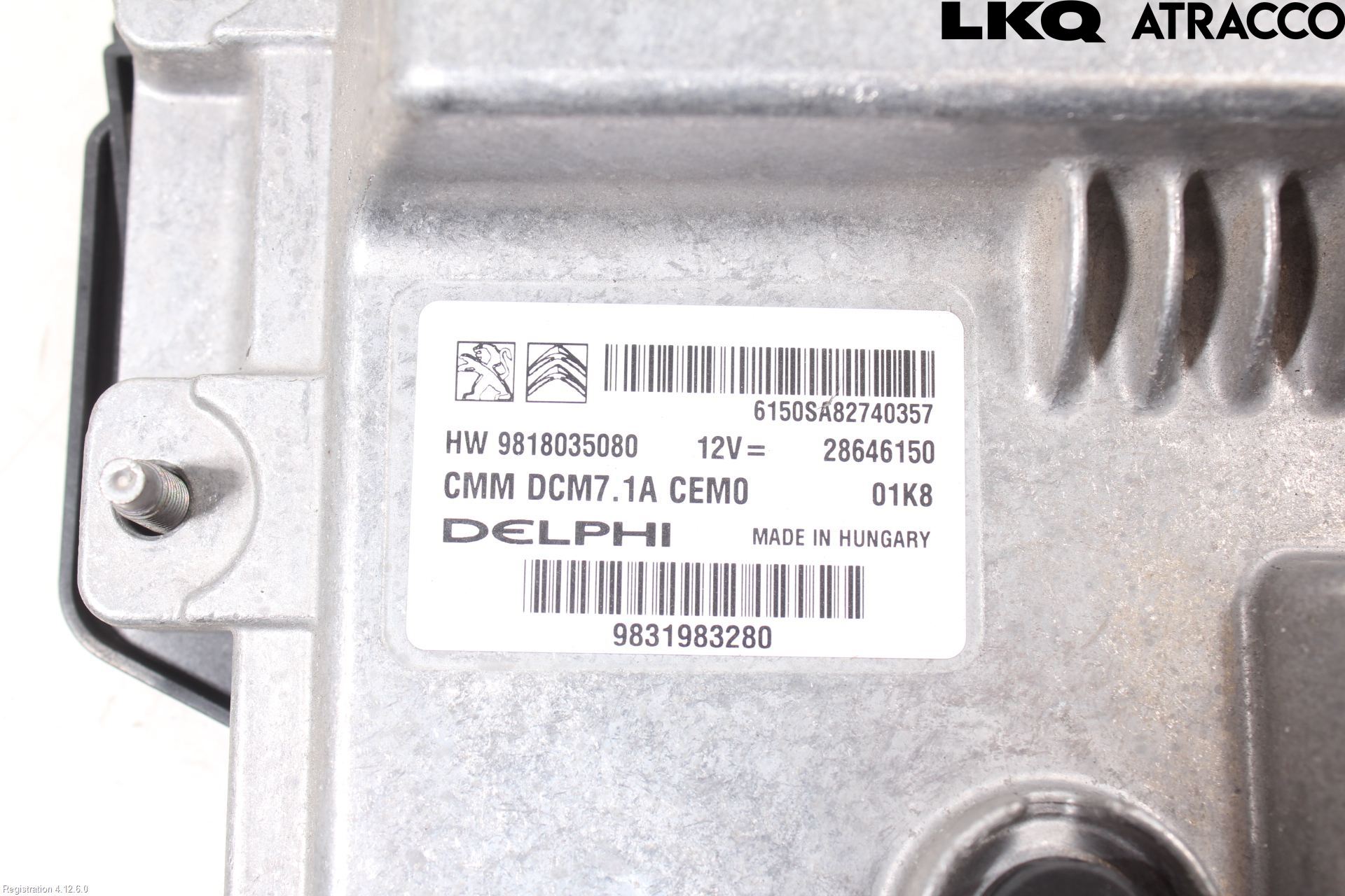 Peugeot 308 14-21 Styreenhet Dieselpumpe