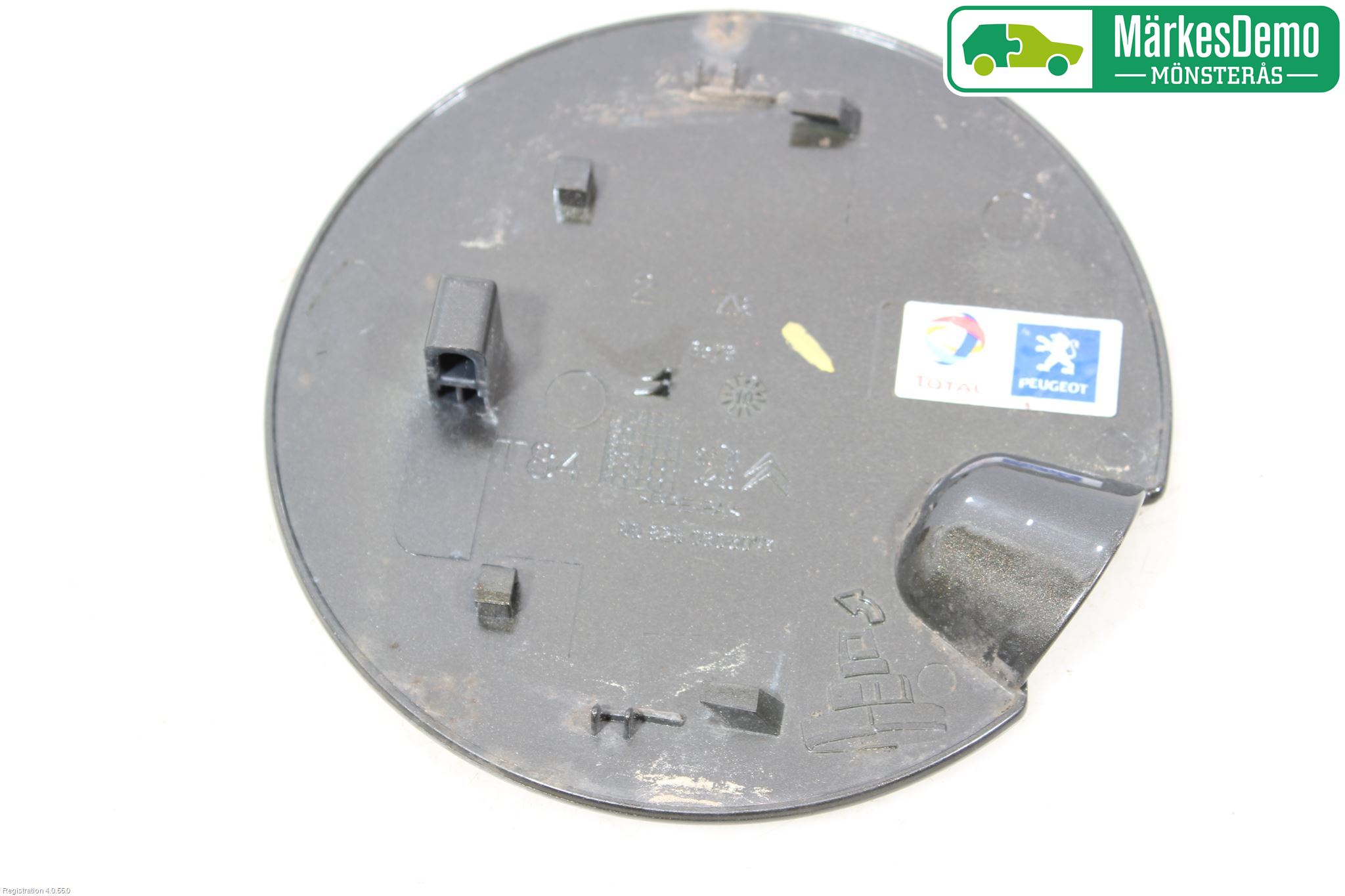 Peugeot 3008 09-16 Drivstoff Tankluke