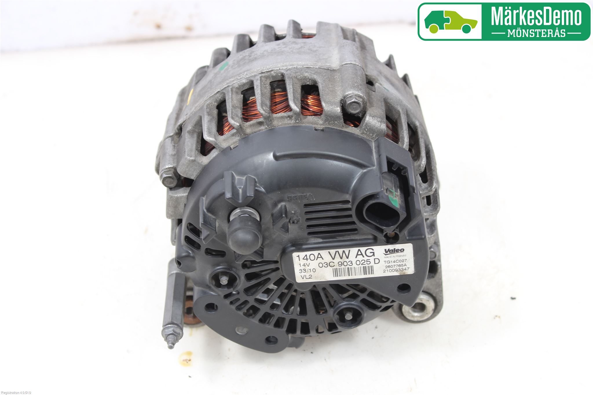 Volkswagen VW GOLF VI 09-13 Dynamo