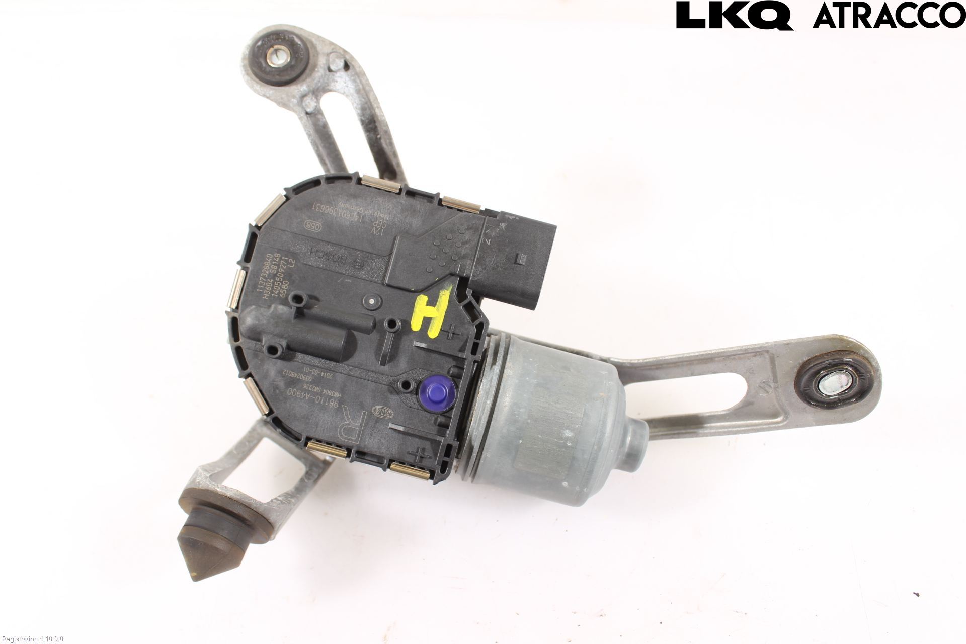 Kia CARENS III 13-19 Viskermotor Frontrute