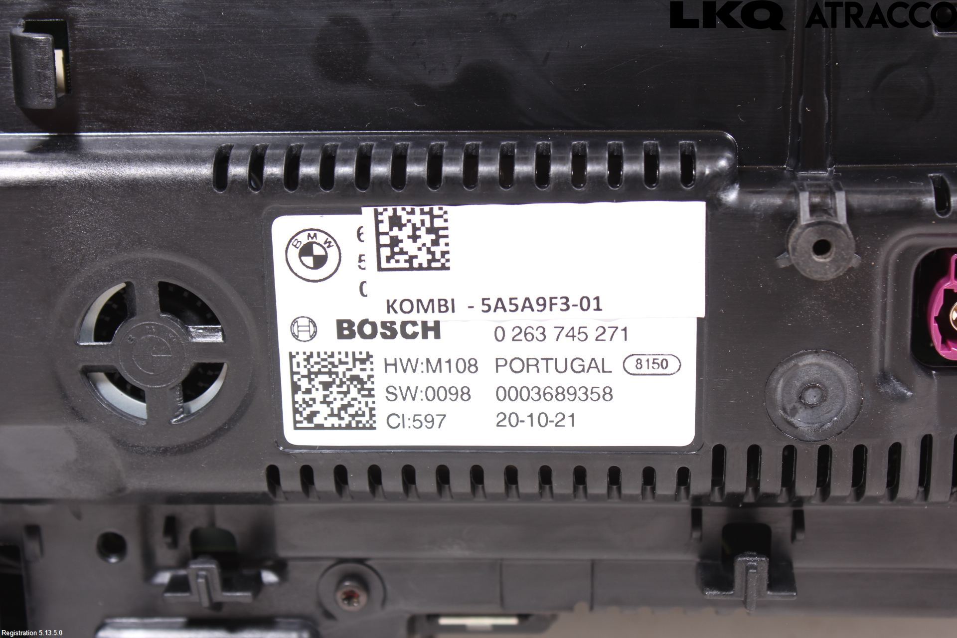 BMW 5 G30/G31/F90 17-23 Instr Kombinert