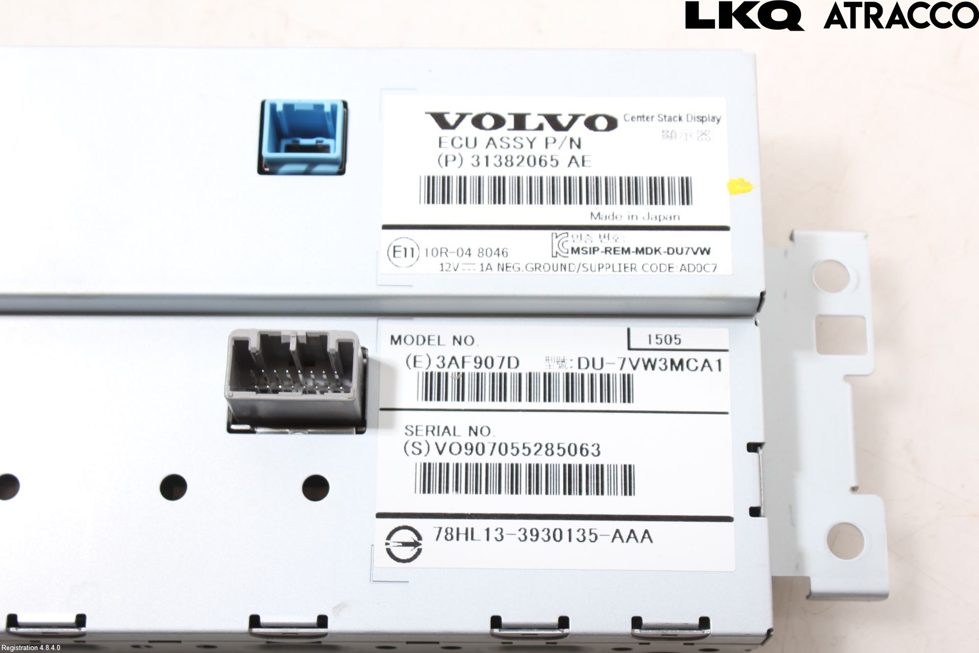 Volvo V60 CROSS COUNTRY 16-18 Multifunktionsdisplay