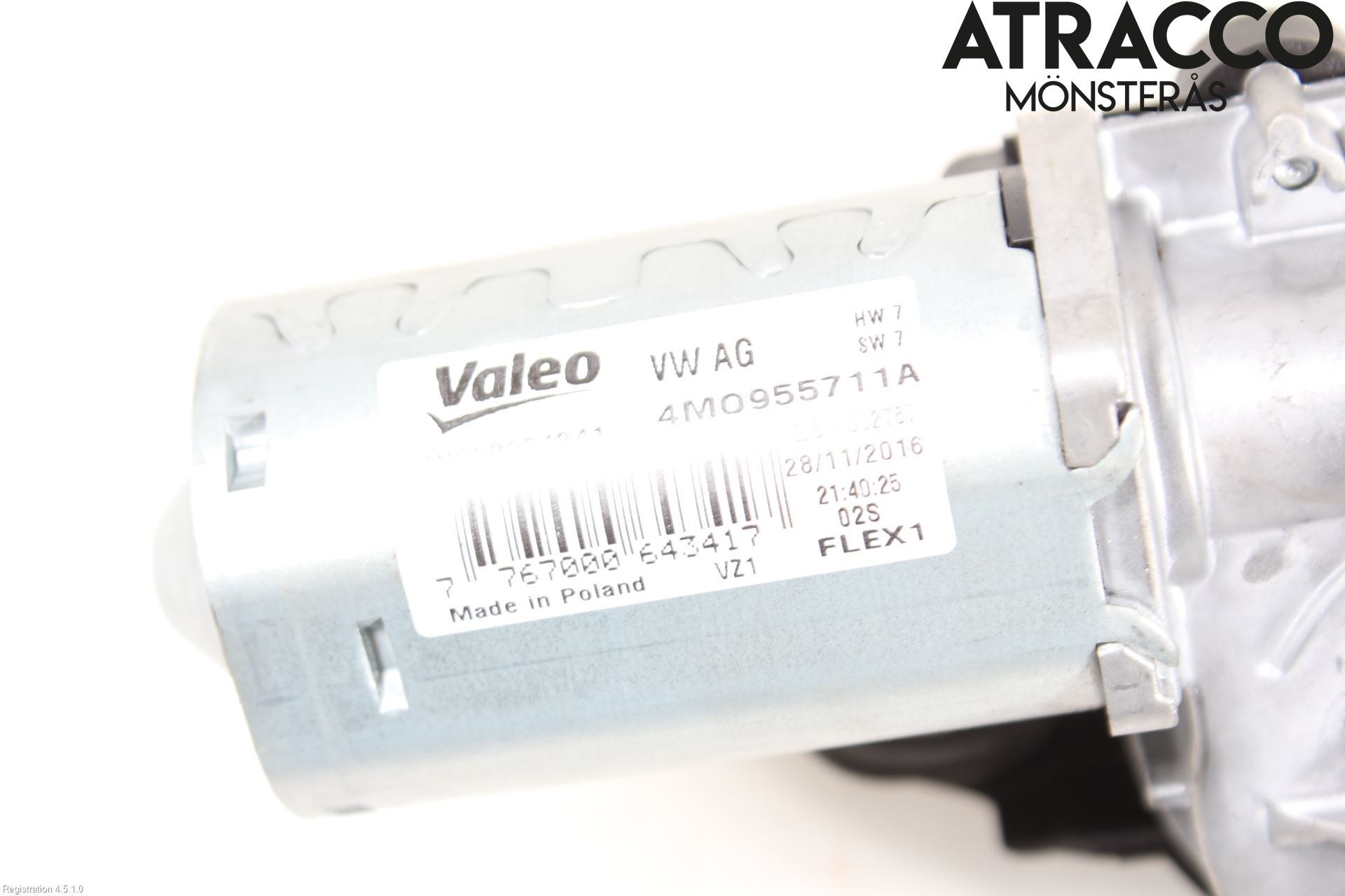 Audi A4/S4 B9 16-19 Viskermotor Bakluke