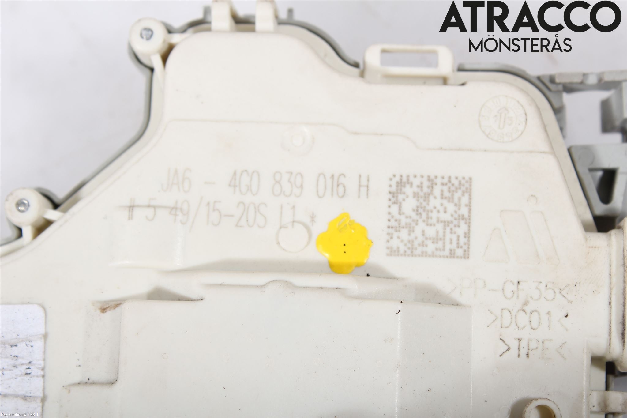 Audi A4/S4 B9 16-19 Dørlås - Låsekasse