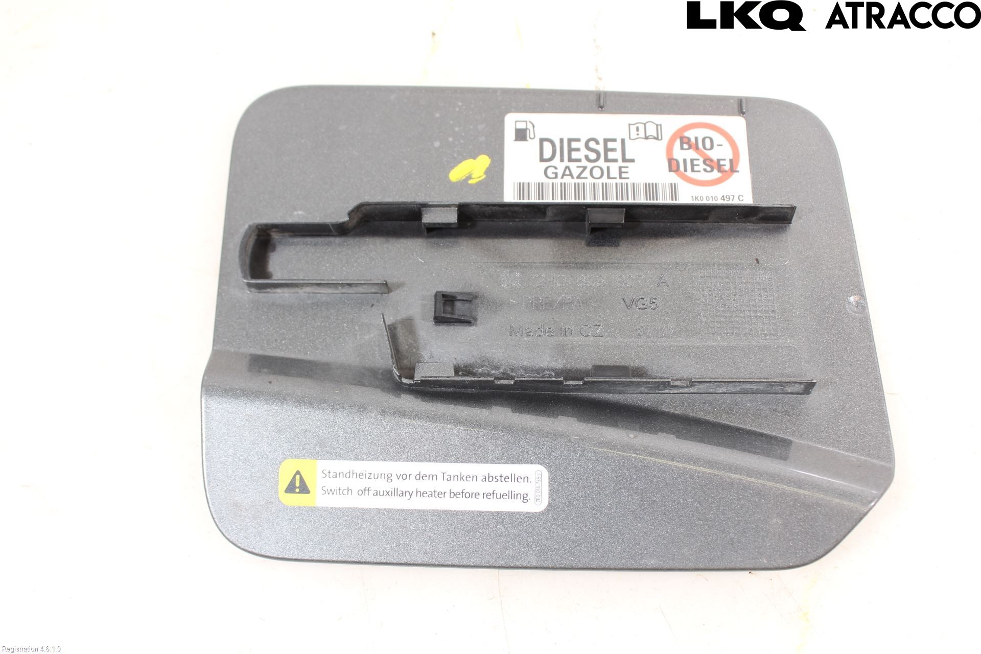 Volkswagen VW AMAROK 2H 10-22 Drivstoff Tankluke