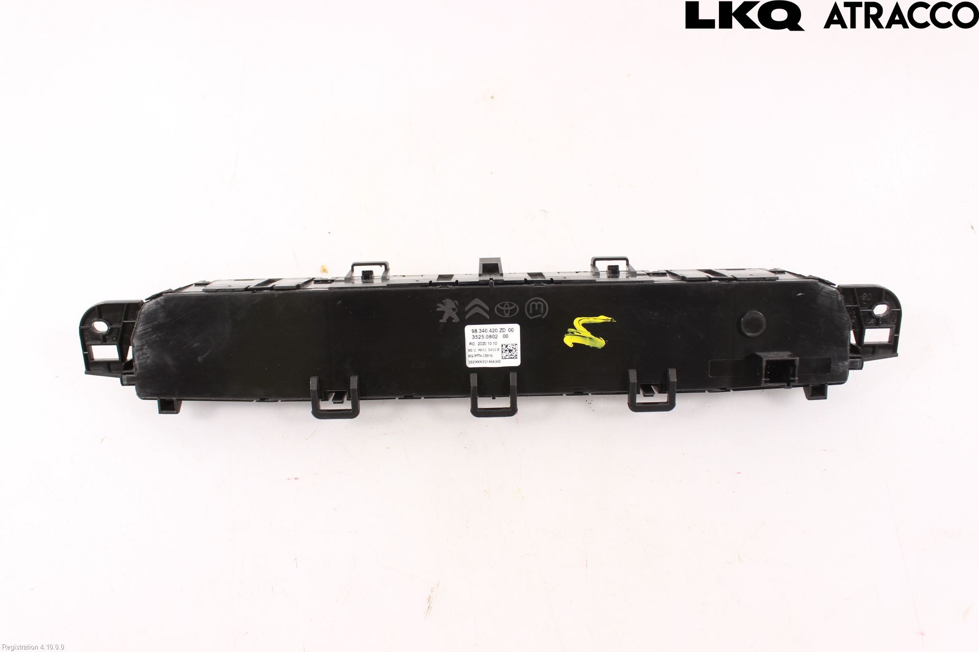 Citroen JUMPY/E-JUMPY 16- Varme Ac Betjening-Display