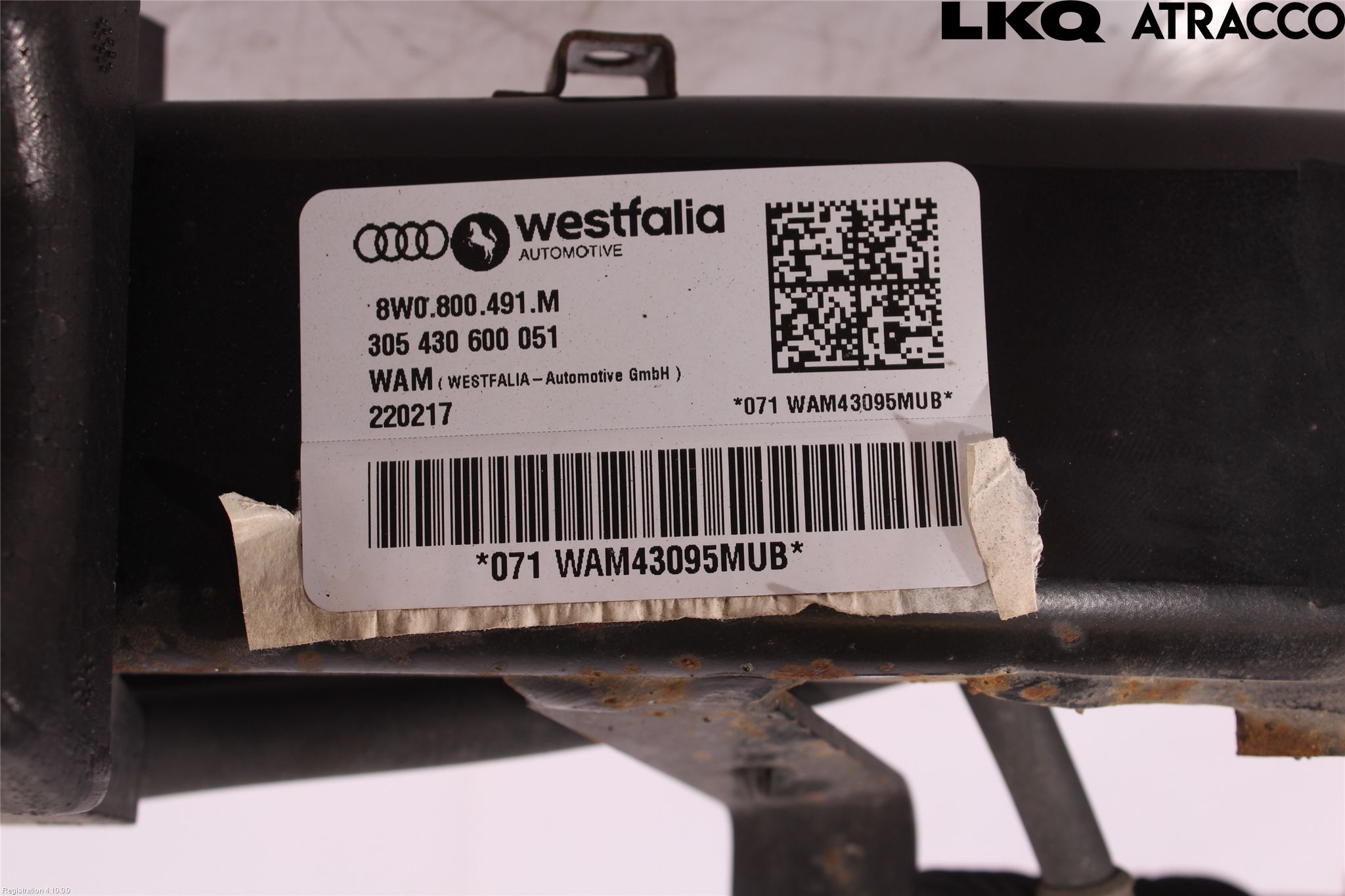 Audi A4/S4 B9 16-19 Tilhengerfeste