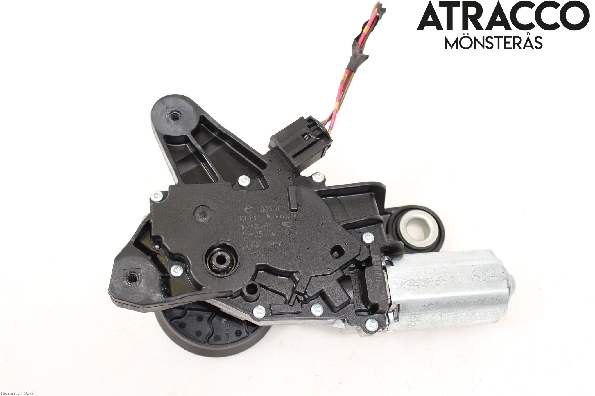 BMW 5 F10/F11/F18 09-17 Viskermotor Bakluke