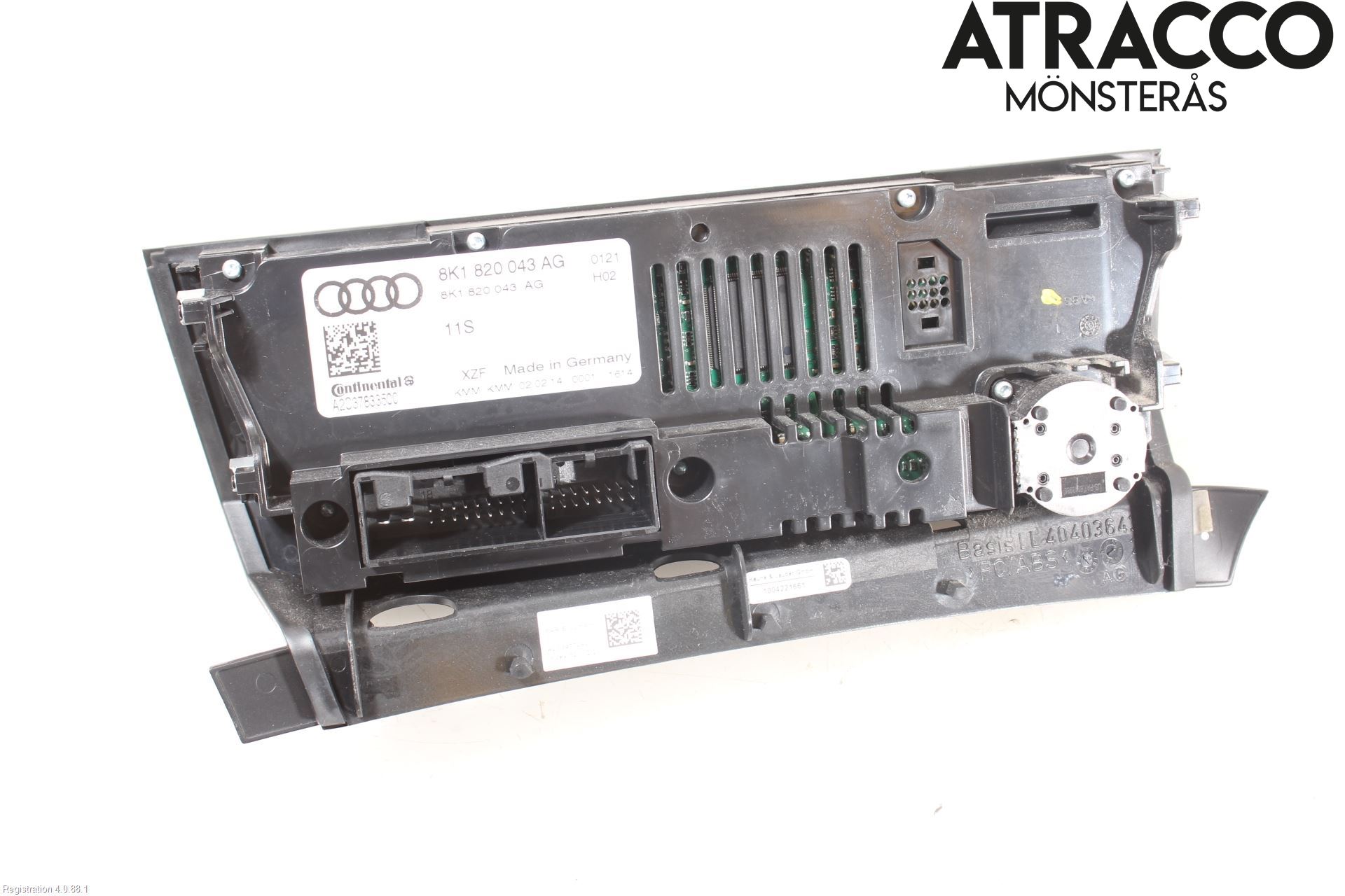 Audi Q5 09-16 Varme Ac Betjening-Display