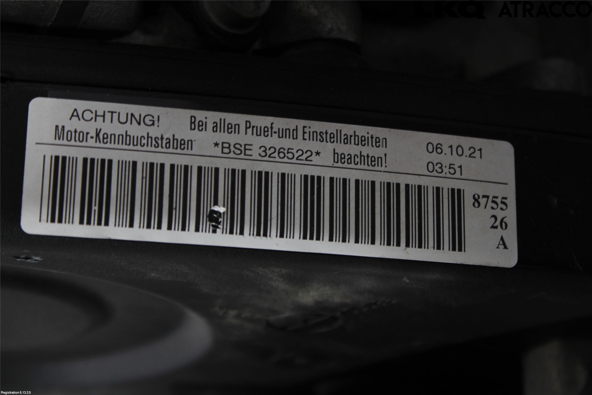 Volkswagen VW GOLF PLUS/CROSS GOLF 04-14 Motor Bensin
