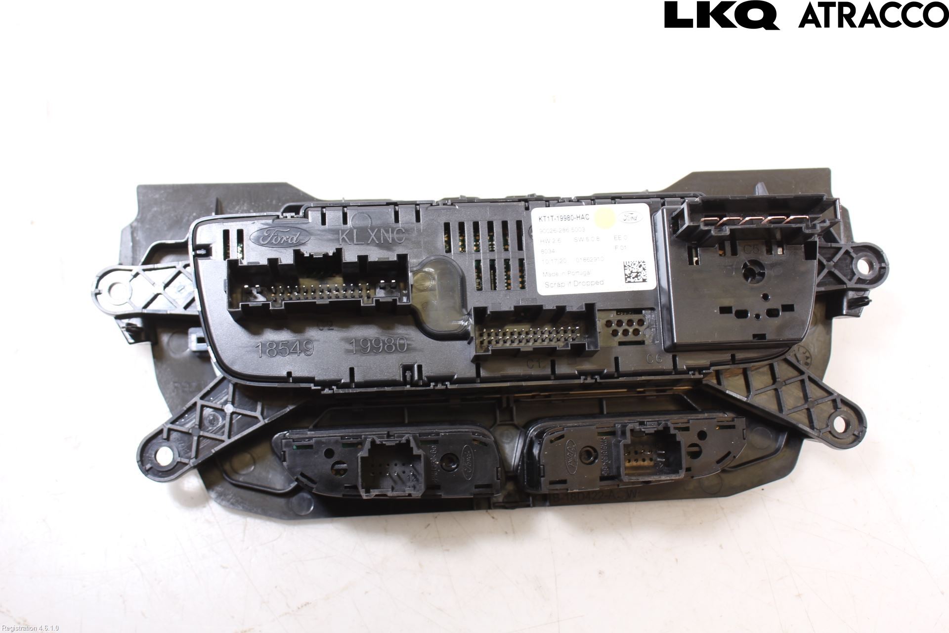 Ford TRANSIT/TOURNEO CONNECT 13-22 Varme Ac Betjening-Display