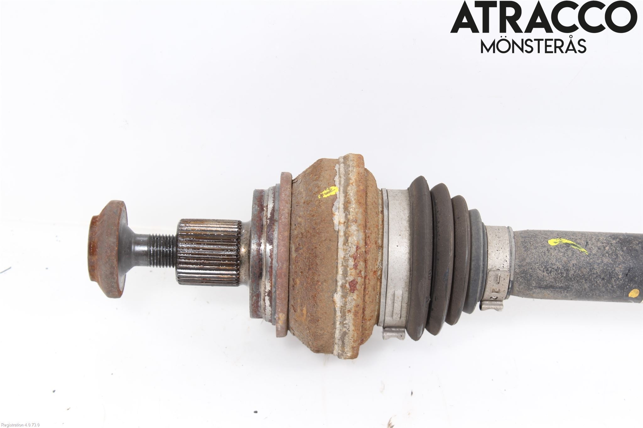 Audi A4/S4 B9 16-19 Drivaksel Bak Kompl Venstre