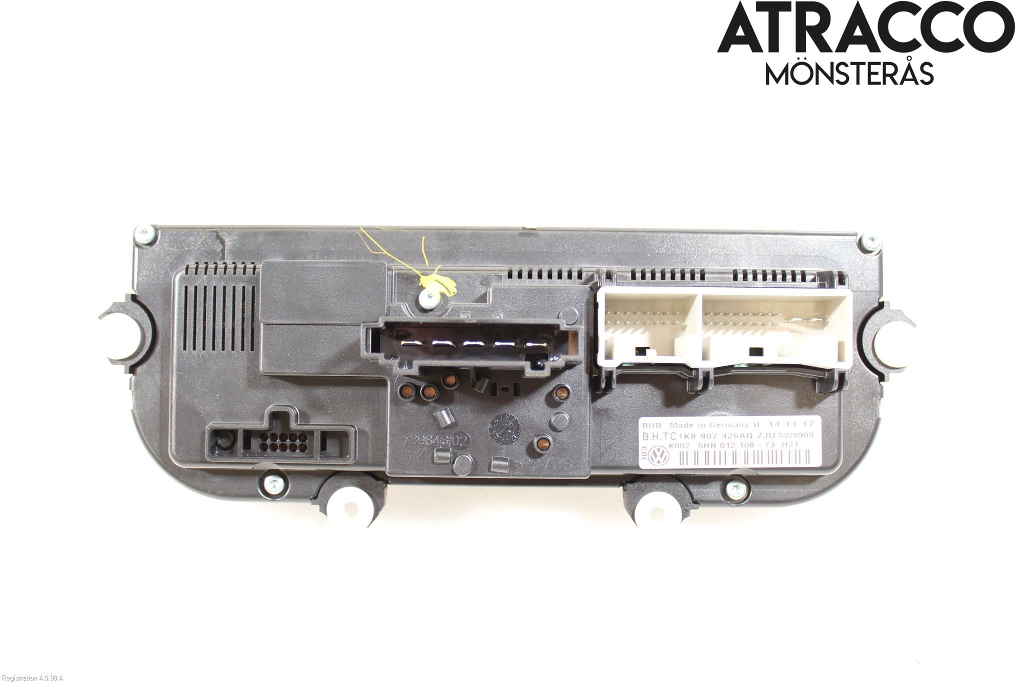 Volkswagen VW CADDY 16-20 Varme Ac Betjening-Display