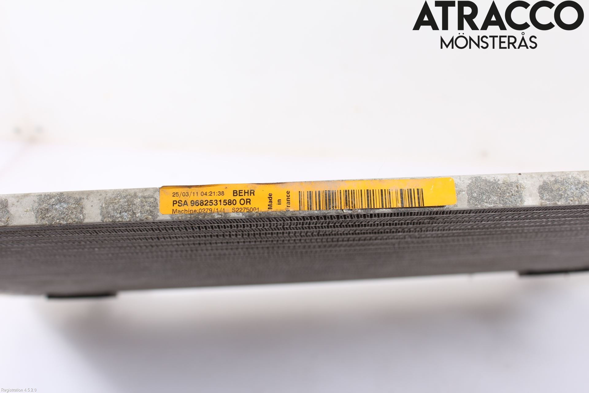 Citroen C4 II 11-18 Varme Ac Kondenser-Kjøler