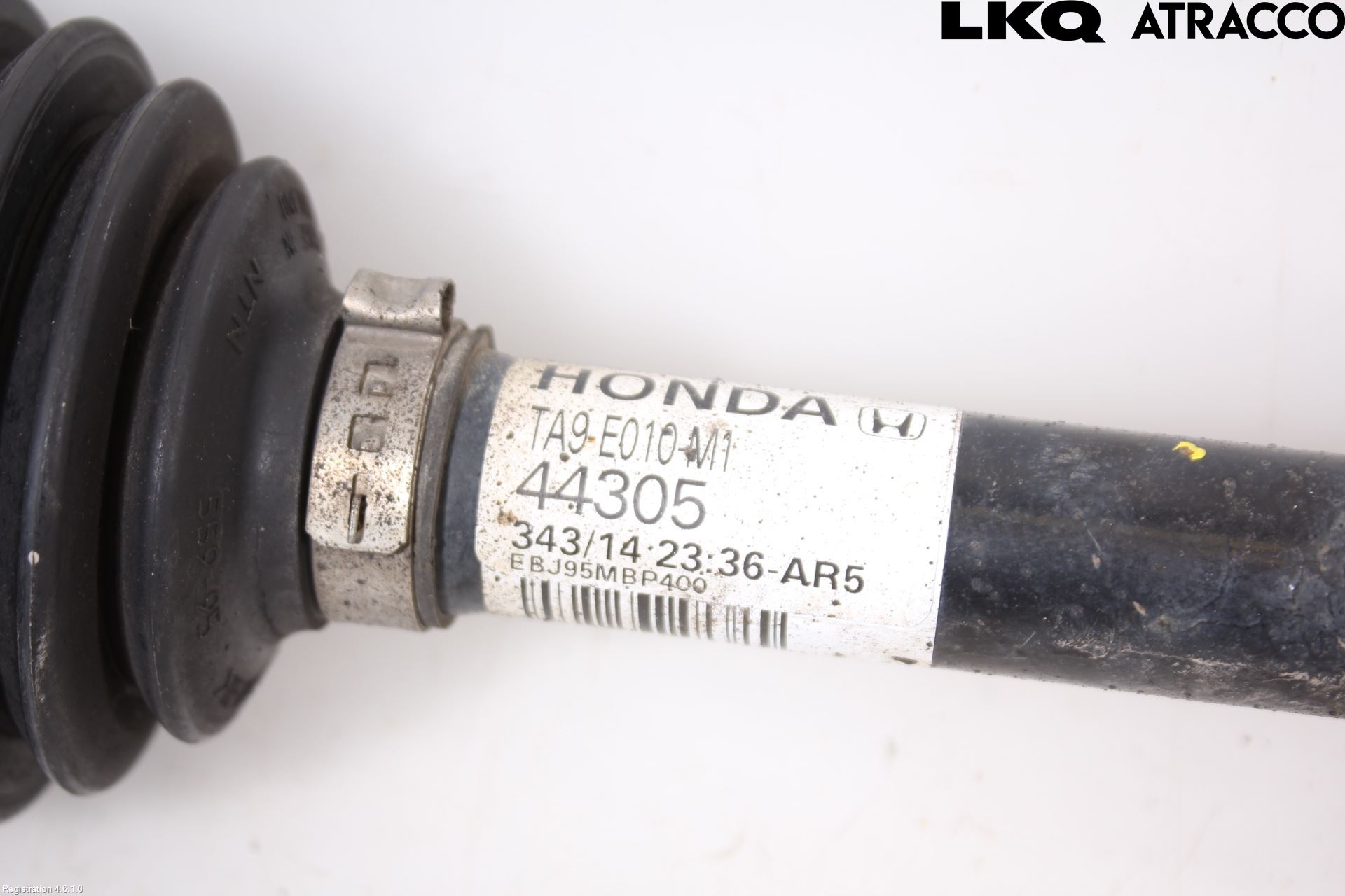 Honda CIVIC 12-16 Drivaksel Foran Kompl Høyre