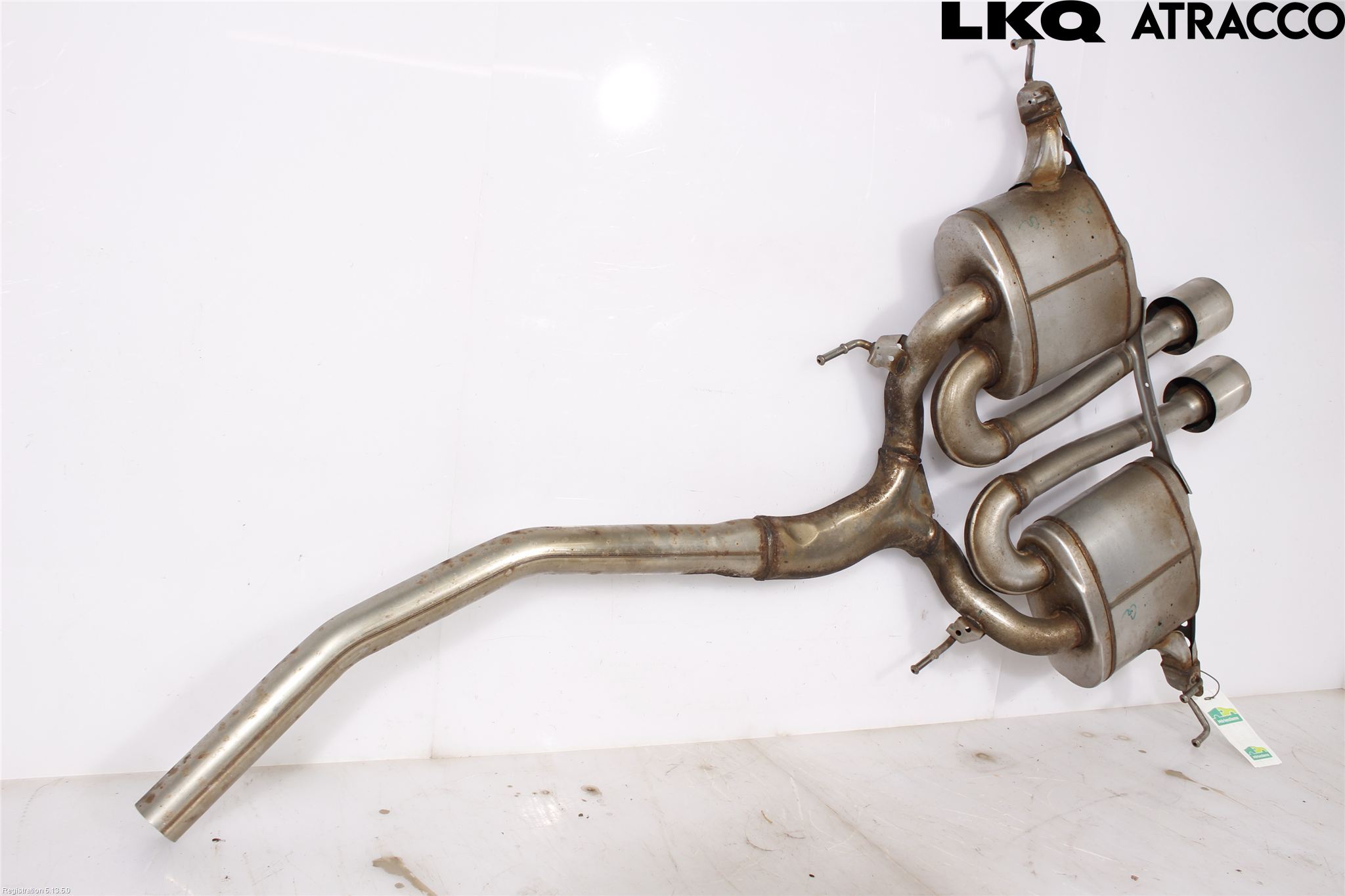 Honda CIVIC 17-22 Eksos - Lyddemper - Rør