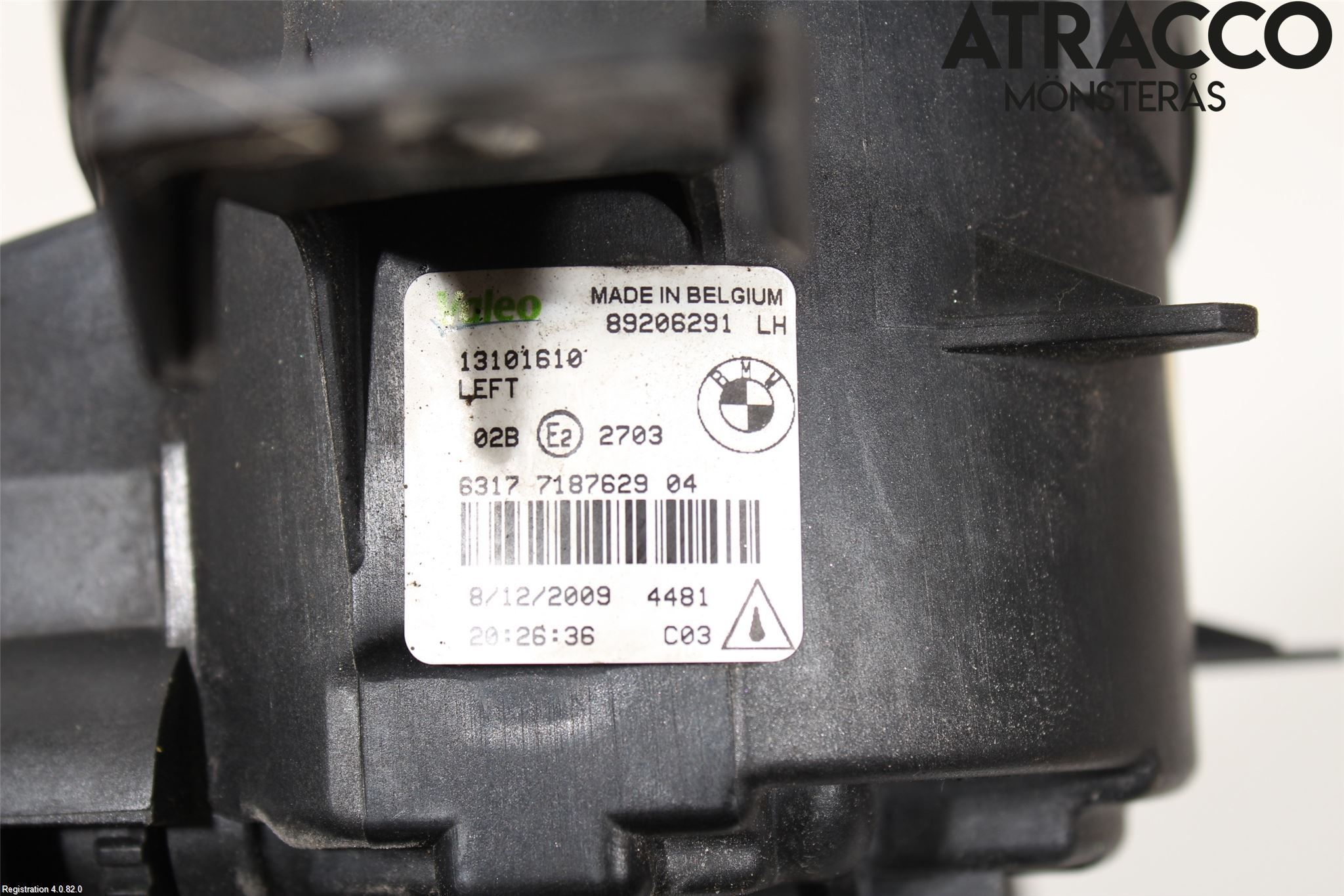 BMW X6 E71/E72   08-14 Frontlykt-Kurve-Tåkelys