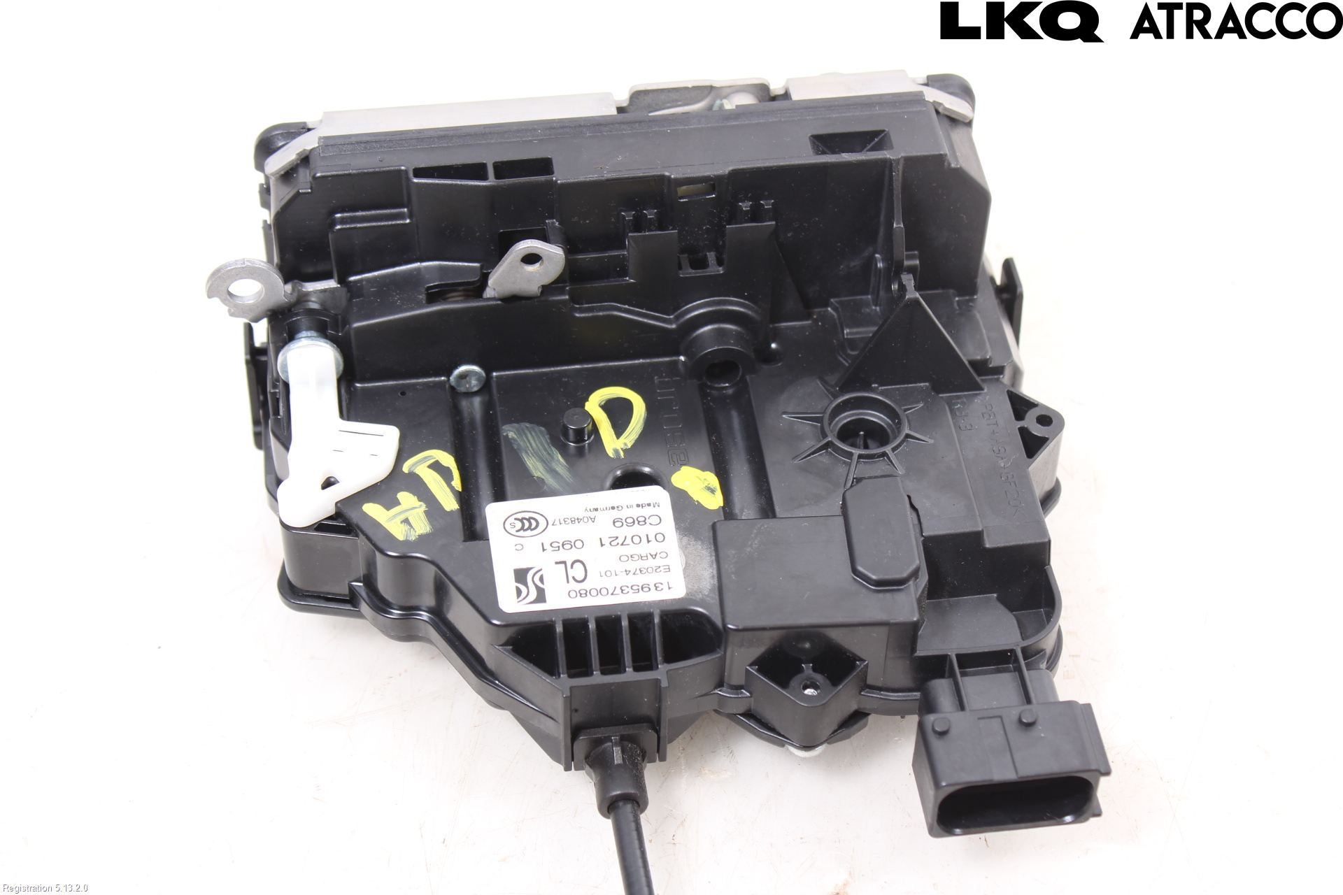 Fiat DUCATO 15-23 Bakluke-Lokk Låsekasse