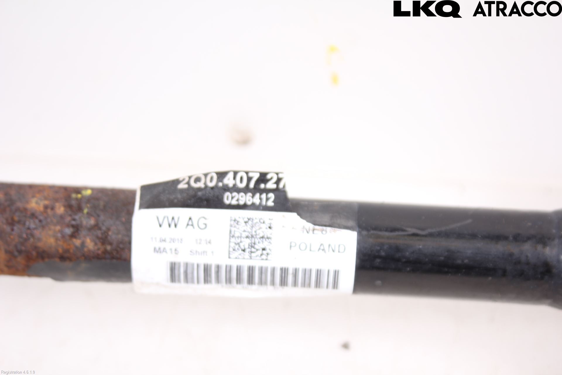 Seat IBIZA V 17-20 Drivaksel Foran Kompl Venstre