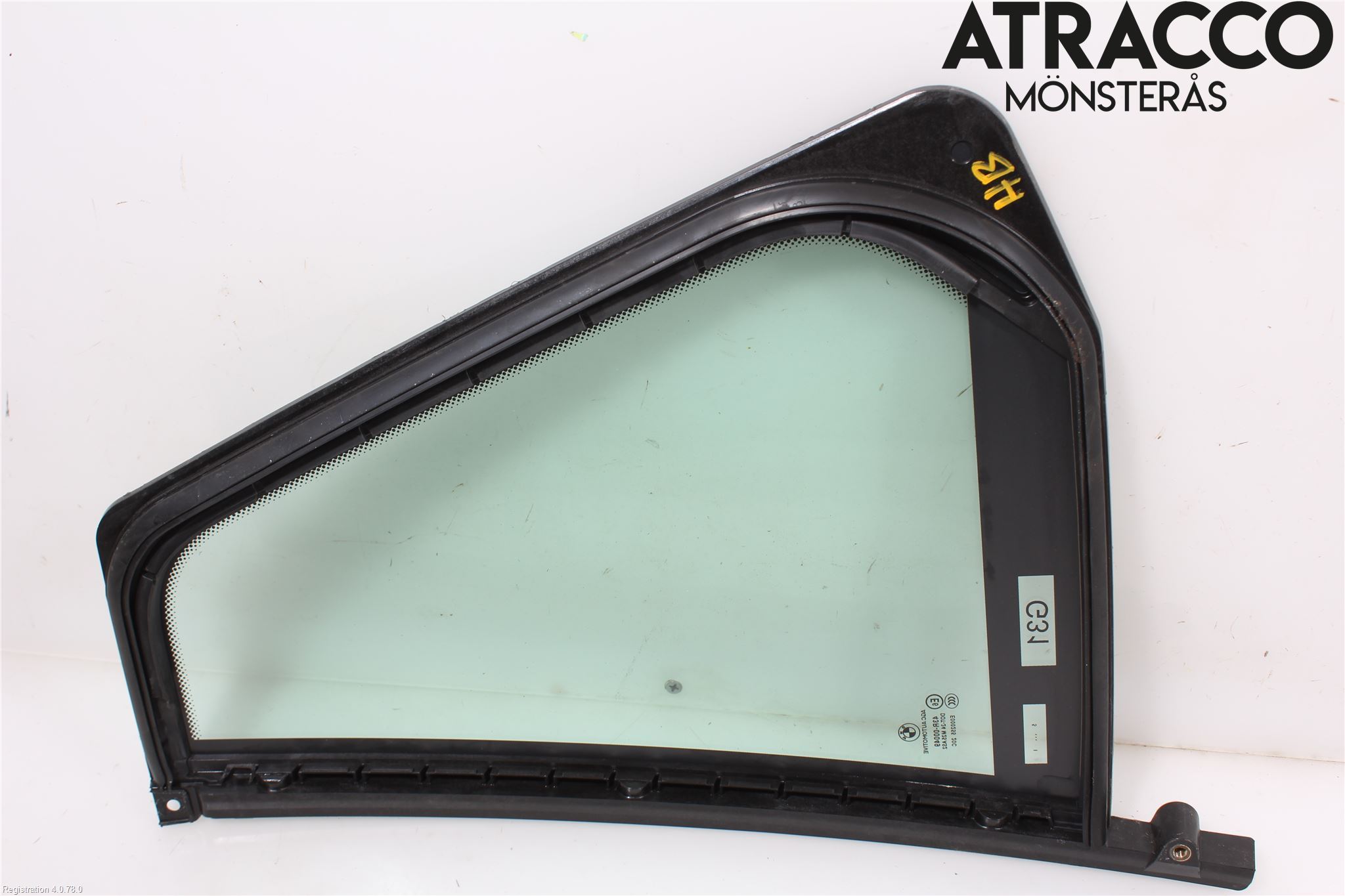 BMW 5 G30/G31/F90 17-23 Dørrute Bak Høyre Trekant 4D