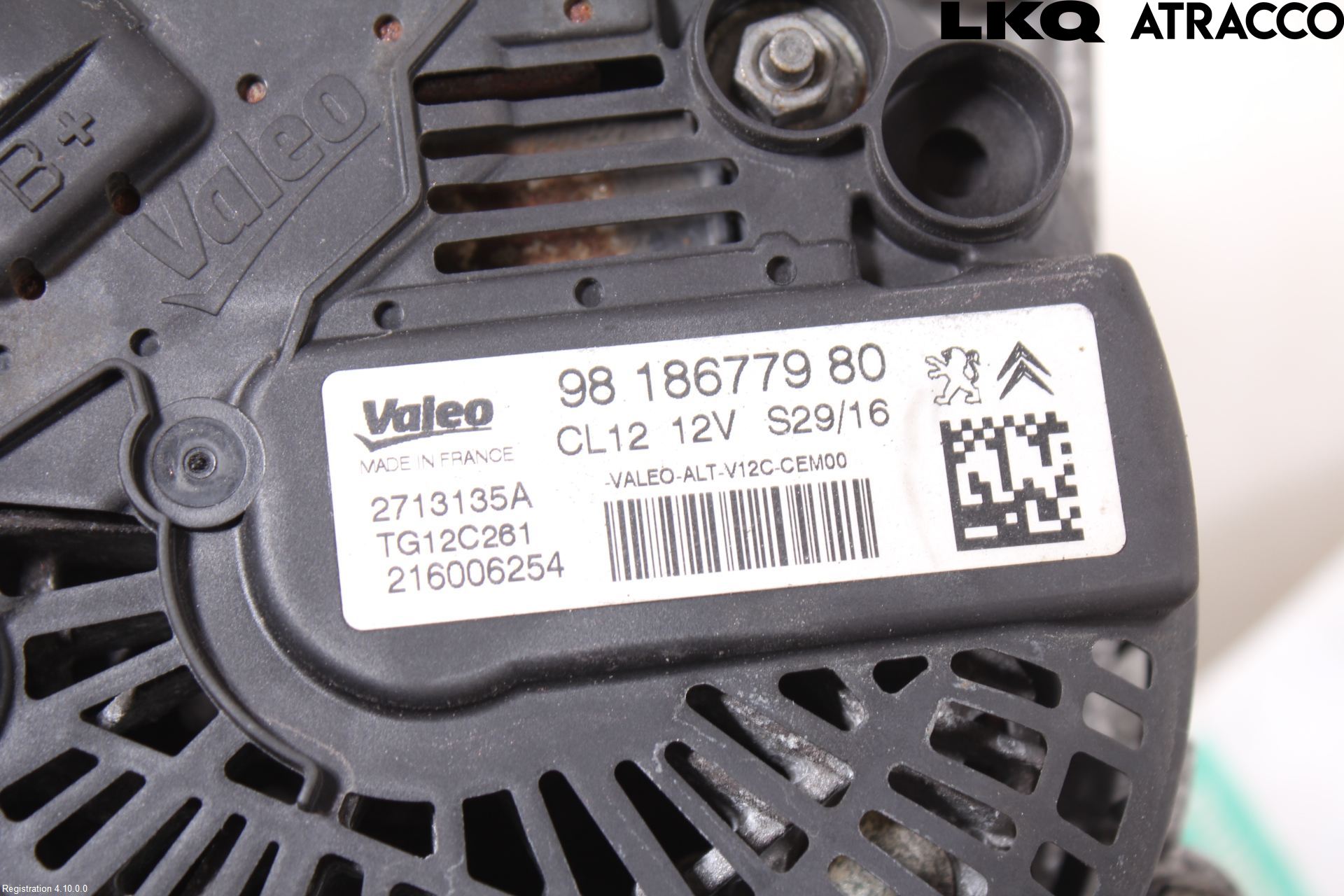 Peugeot PEUGOT 208 16-19 Dynamo