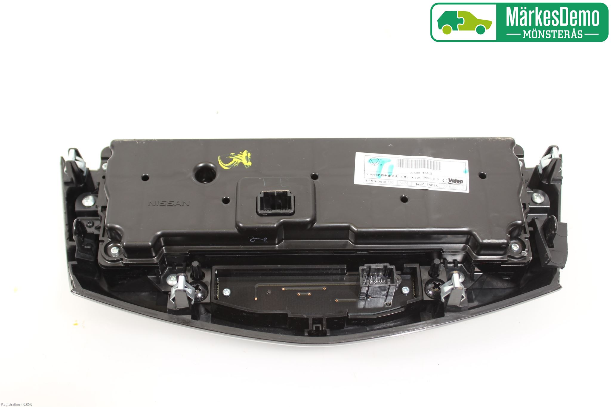 Nissan QASHQAI 14-17 Varme Ac Betjening-Display