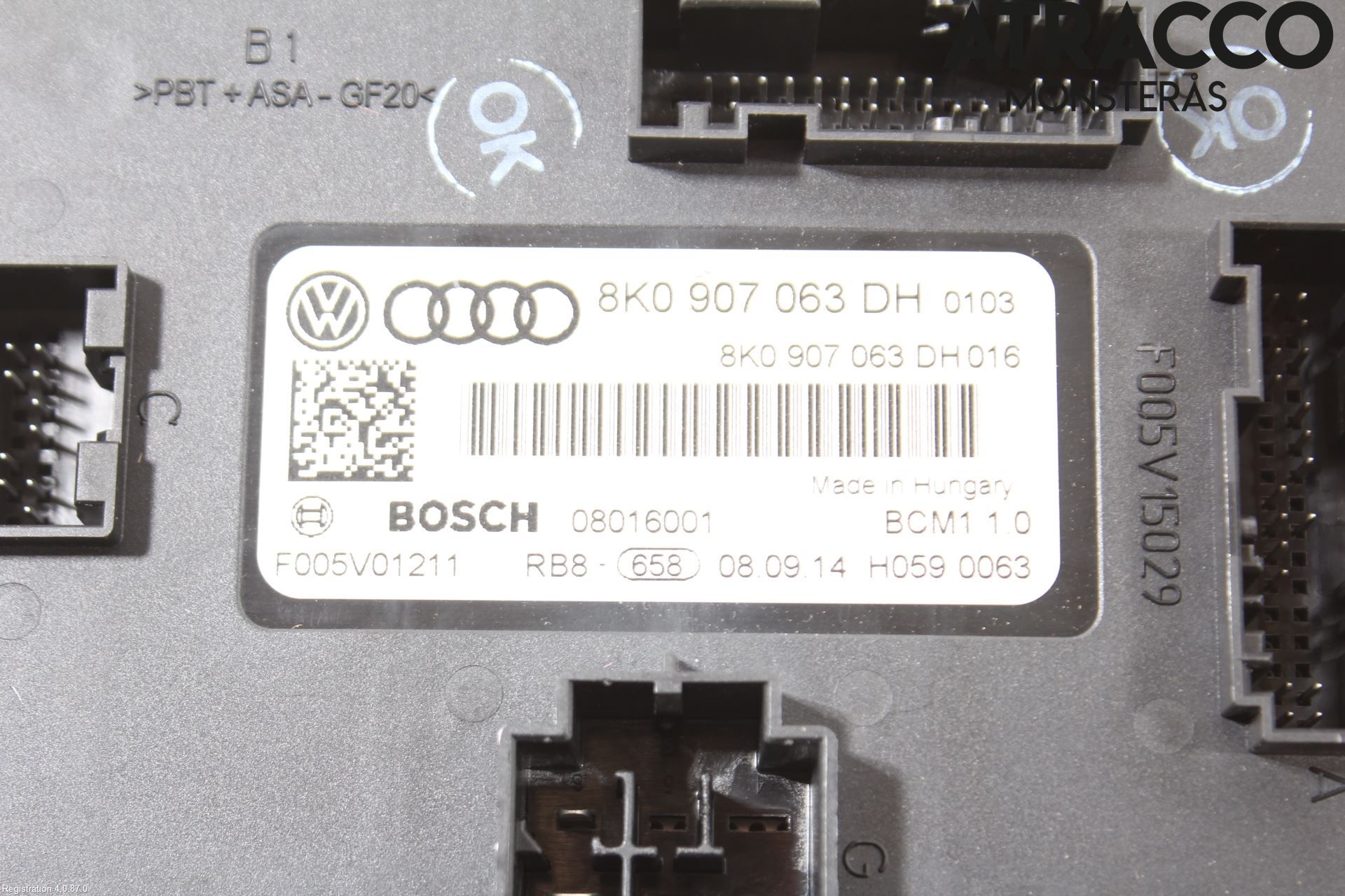 Audi A4 12-15 Styreenhet Øvrig