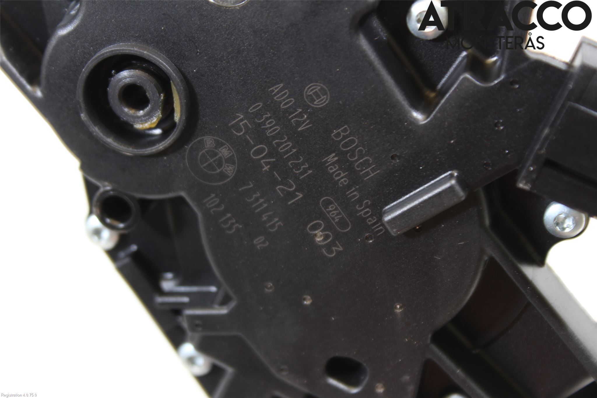 BMW 3 F30/F31/F80 12-19 Viskermotor Bakluke