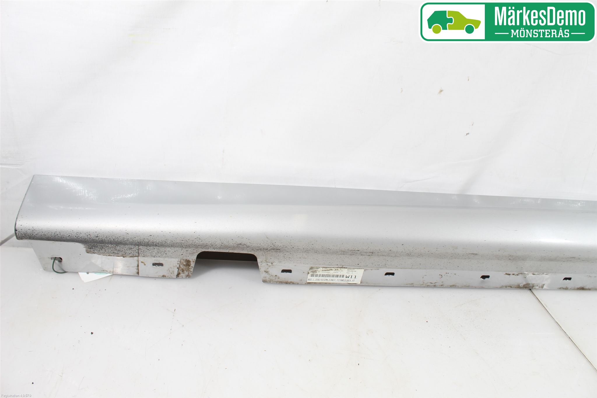 BMW 3 E90/91 SED/TOU 05-12 Kanalskjørt Venstre