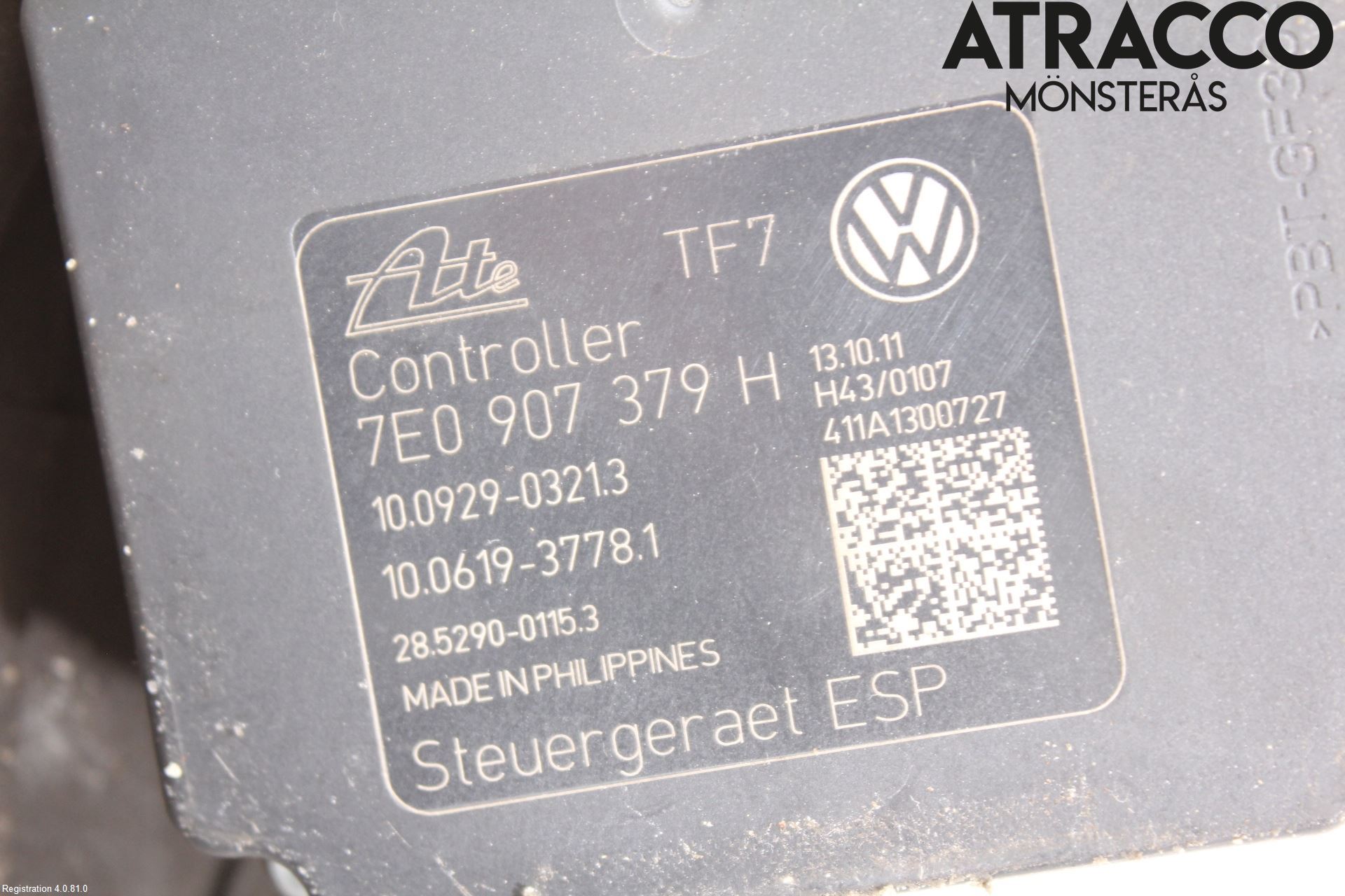 Volkswagen VW TRANSP/CARAVELLE (T5) 04-15 Abs Hydraulikkaggregat