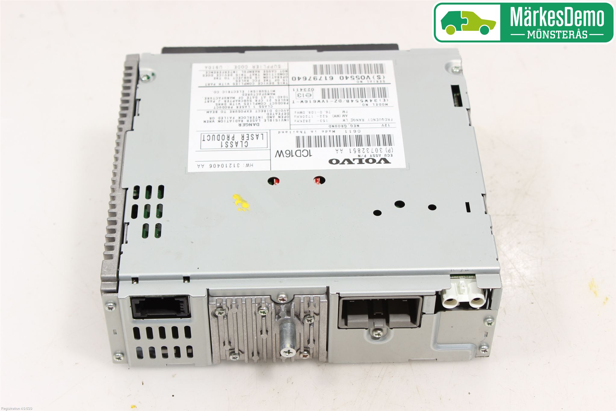 Volvo C30 07-10 Stereo Radio Med Cd