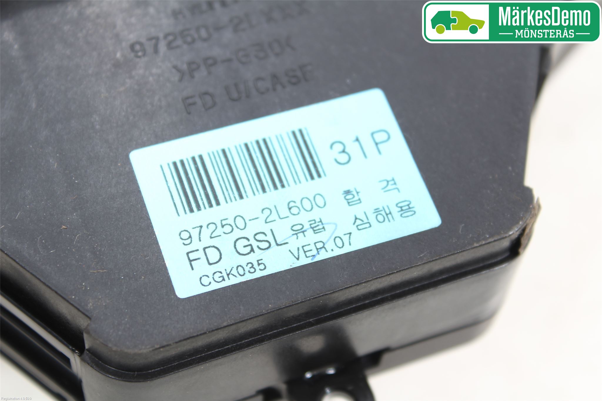 Hyundai i30 FD 07-12 Varme Ac Betjening-Display