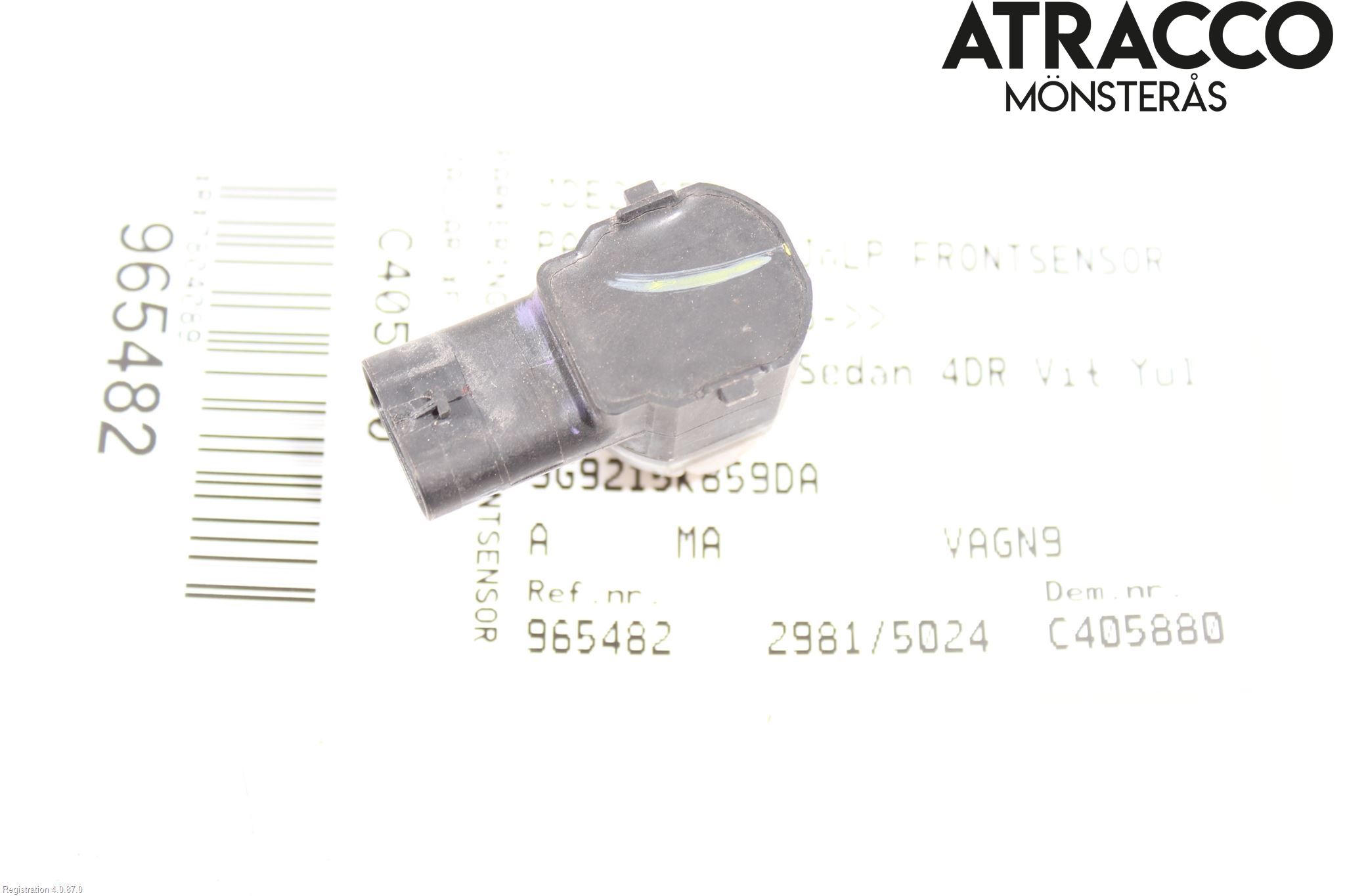Jaguar XF (X260) 16-24 Sensor Parkering Front