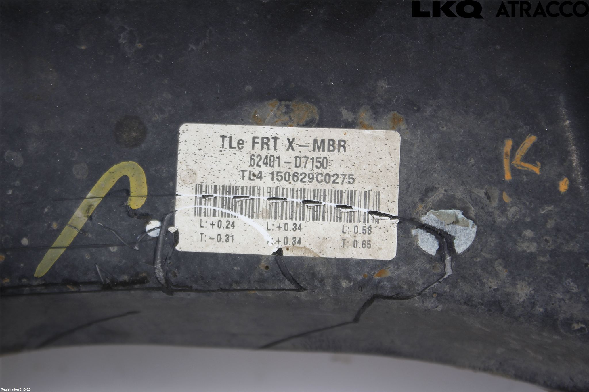 Hyundai TUCSON 05- Forstillingsbjelke(Tvergående)