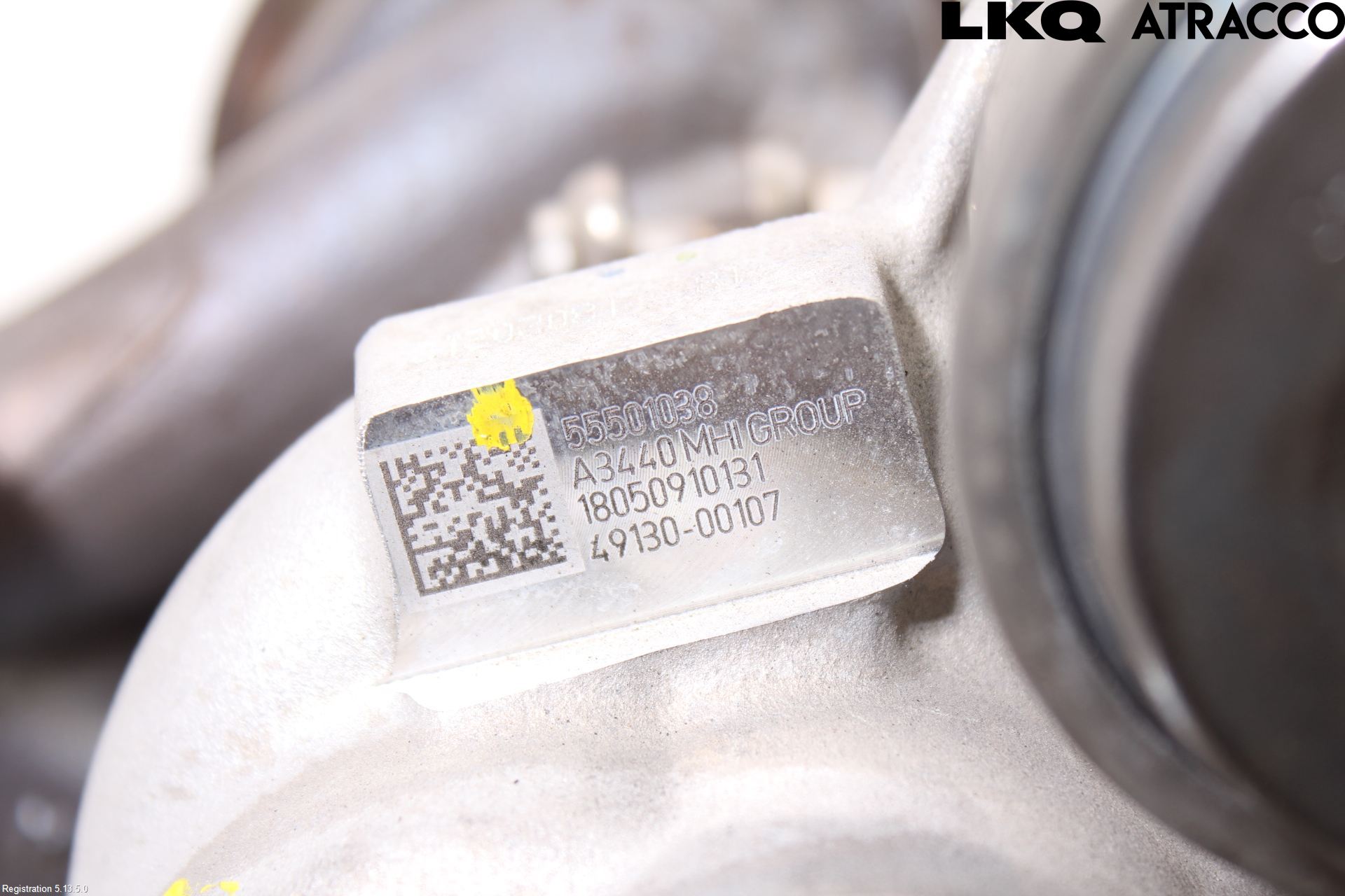 Opel ASTRA K 16-22 Turboaggregat