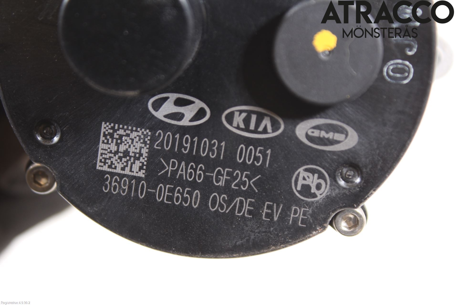 Kia NIRO (DE) 17-22 Varme Sirkulasjonspumpe