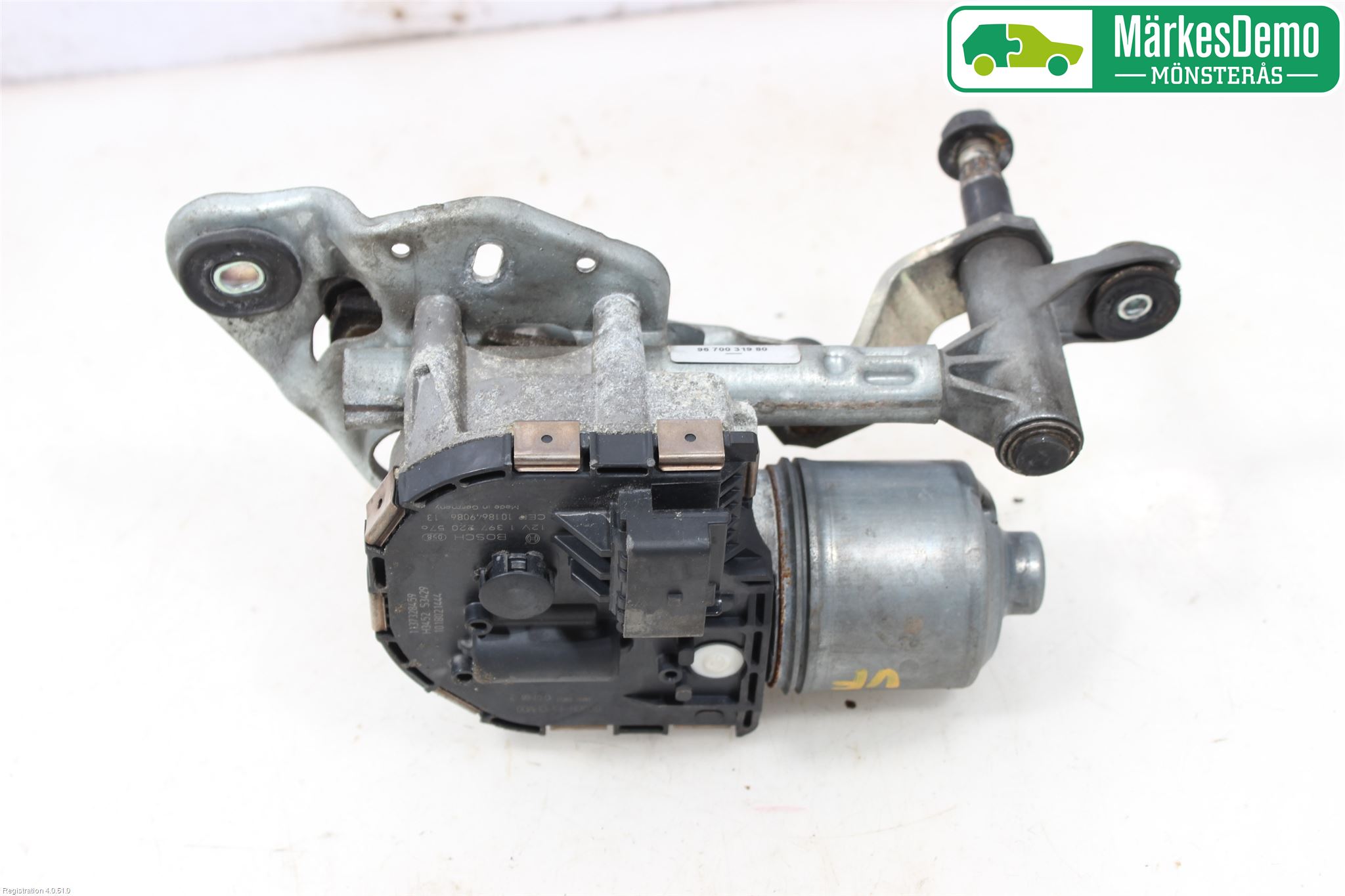 Peugeot 407 Viskermotor Frontrute