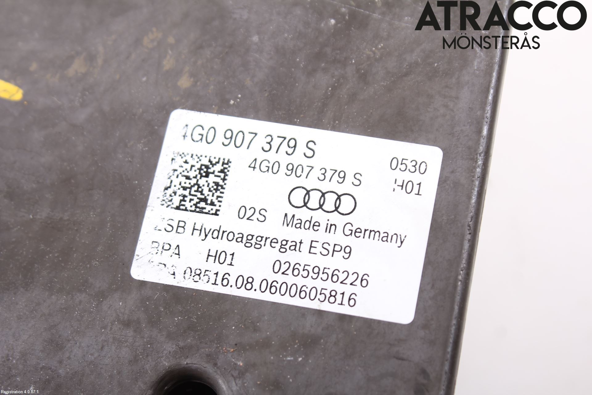 Audi A4 ALLROAD 09-16 Abs Hydraulikkaggregat