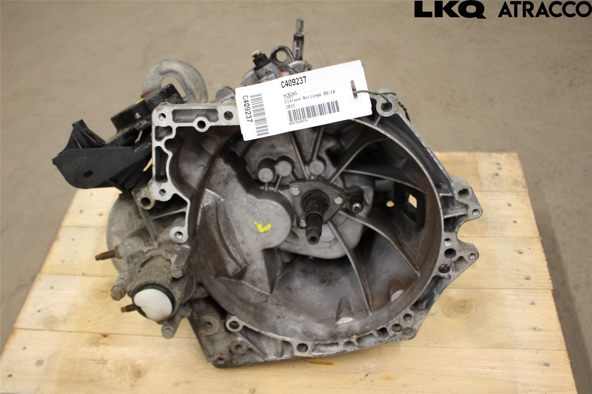Citroen BERLINGO 08-18 Gearkasse 5 Trinn