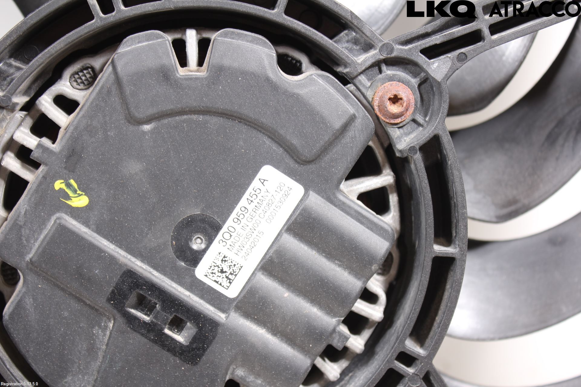Volkswagen VW PASSAT 15-19 Kjølevifte Elektrisk