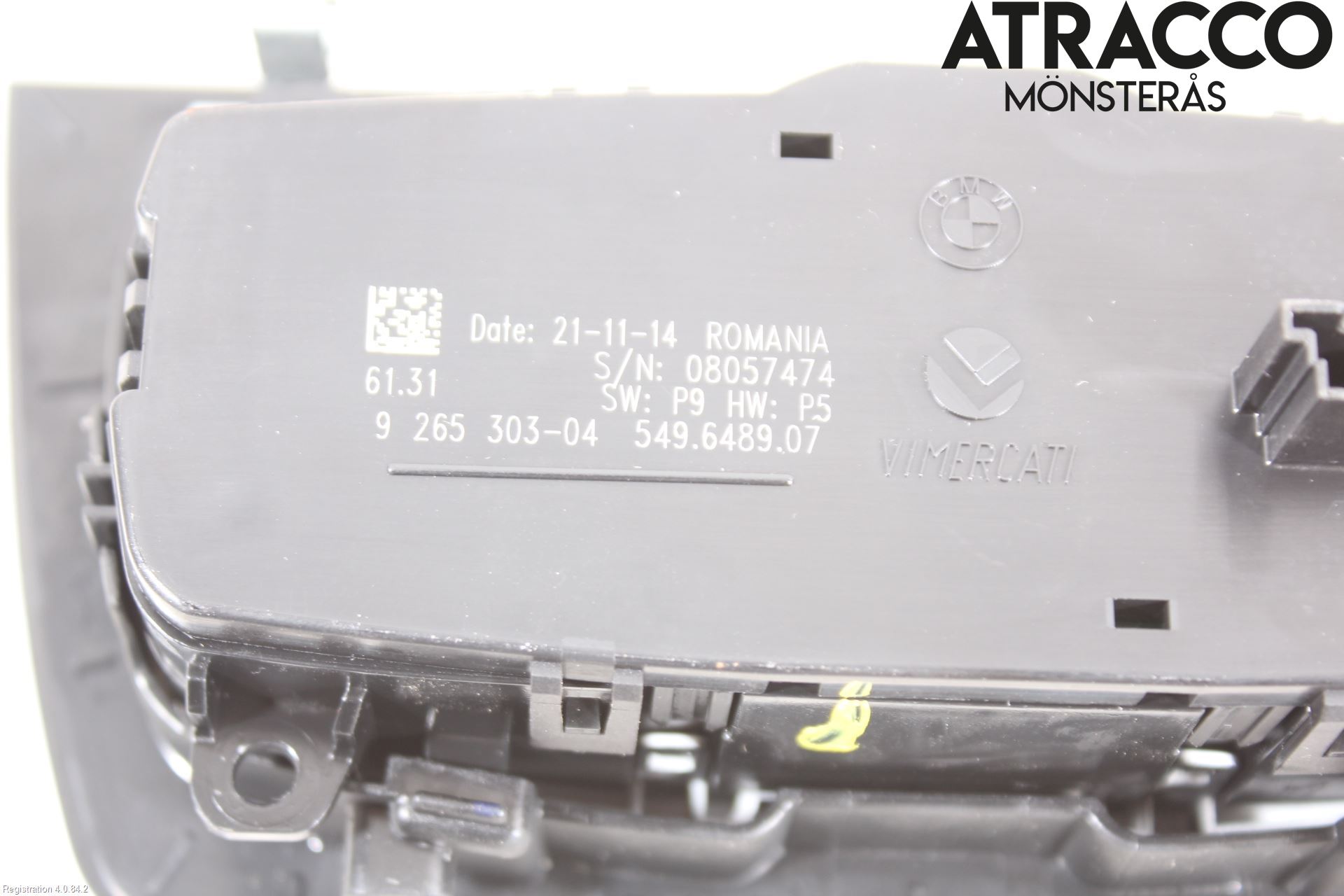 BMW 4 F32/F33/F82/F83 13-20 Bryter Hovedlys